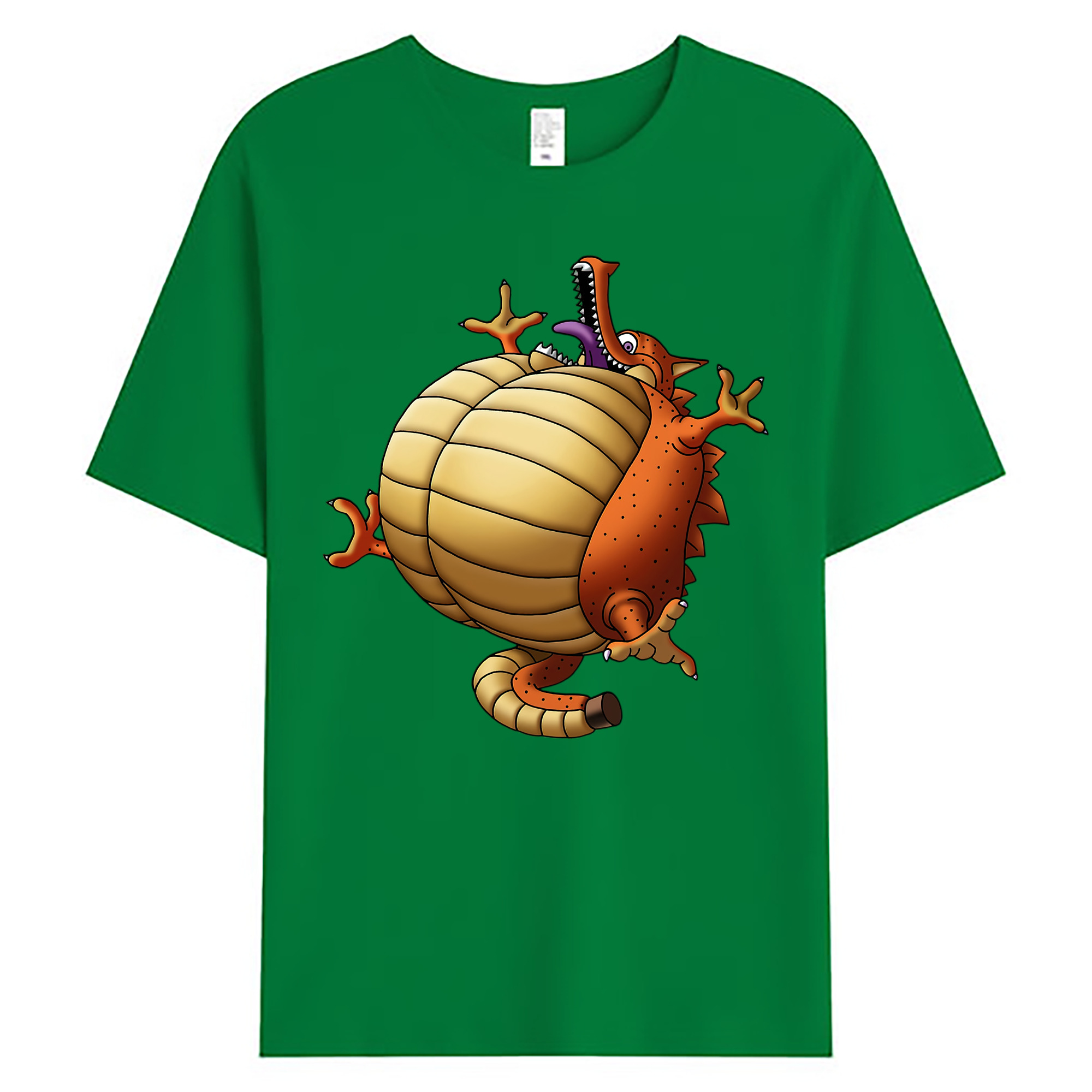（画像用） ドラゴンクエスト Doragon Kuesuto Dragon Quest 綿100％ メンズ半袖Tシャツ｜肌触りやわらか＆通気性