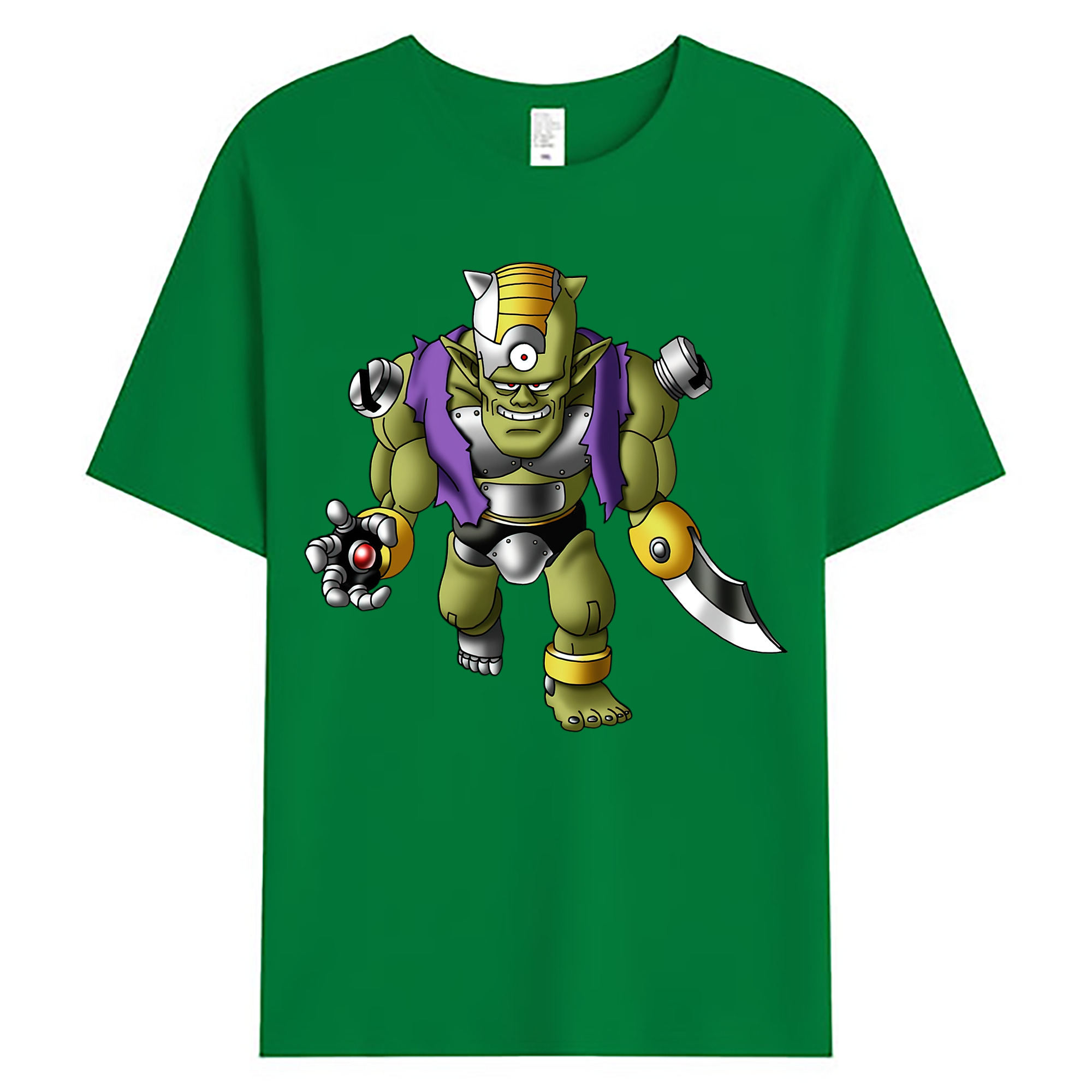 （画像用） ドラゴンクエスト Doragon Kuesuto Dragon Quest 綿100％ メンズ半袖Tシャツ｜肌触りやわらか＆通気性