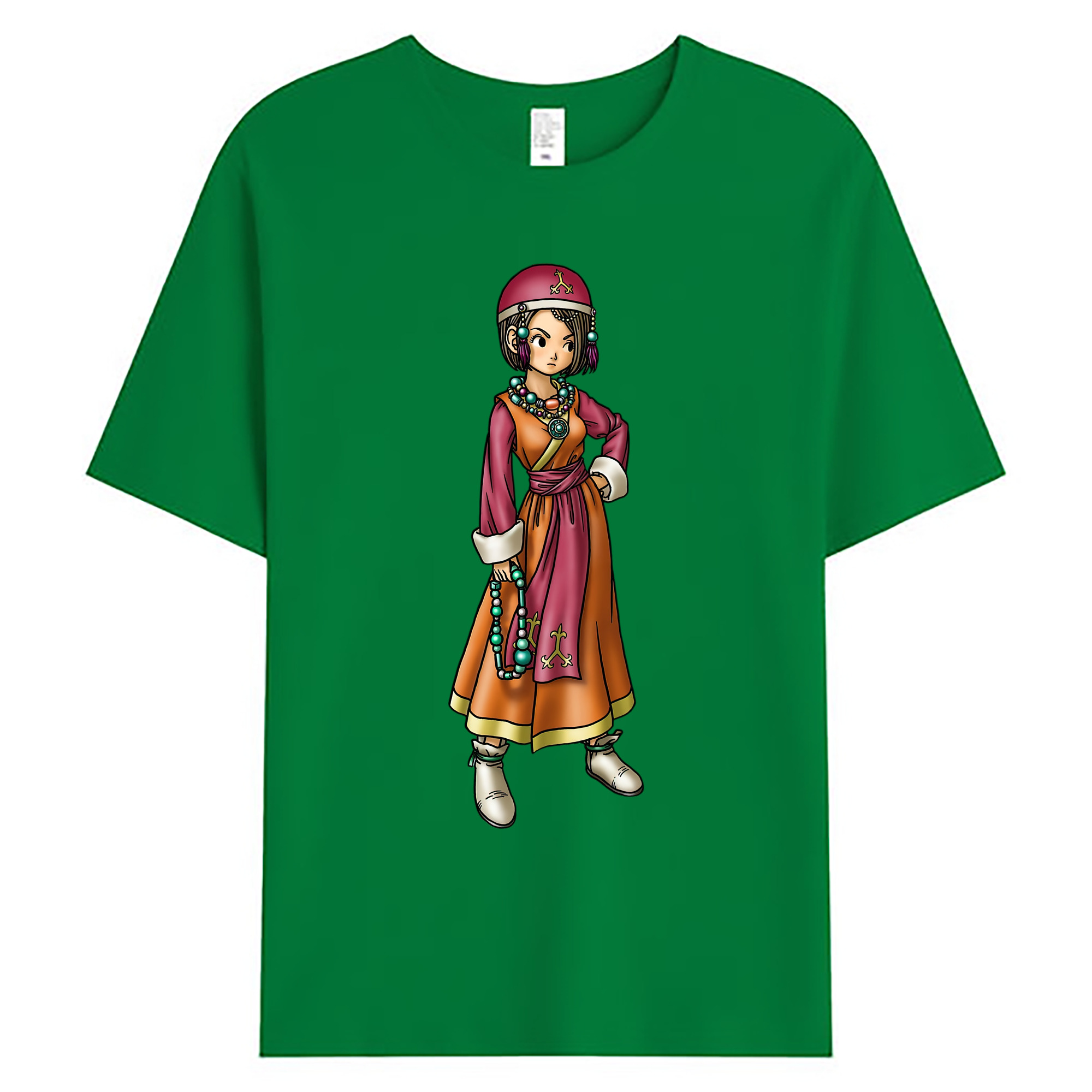 （画像用） ドラゴンクエスト Doragon Kuesuto Dragon Quest 綿100％ メンズ半袖Tシャツ｜肌触りやわらか＆通気性