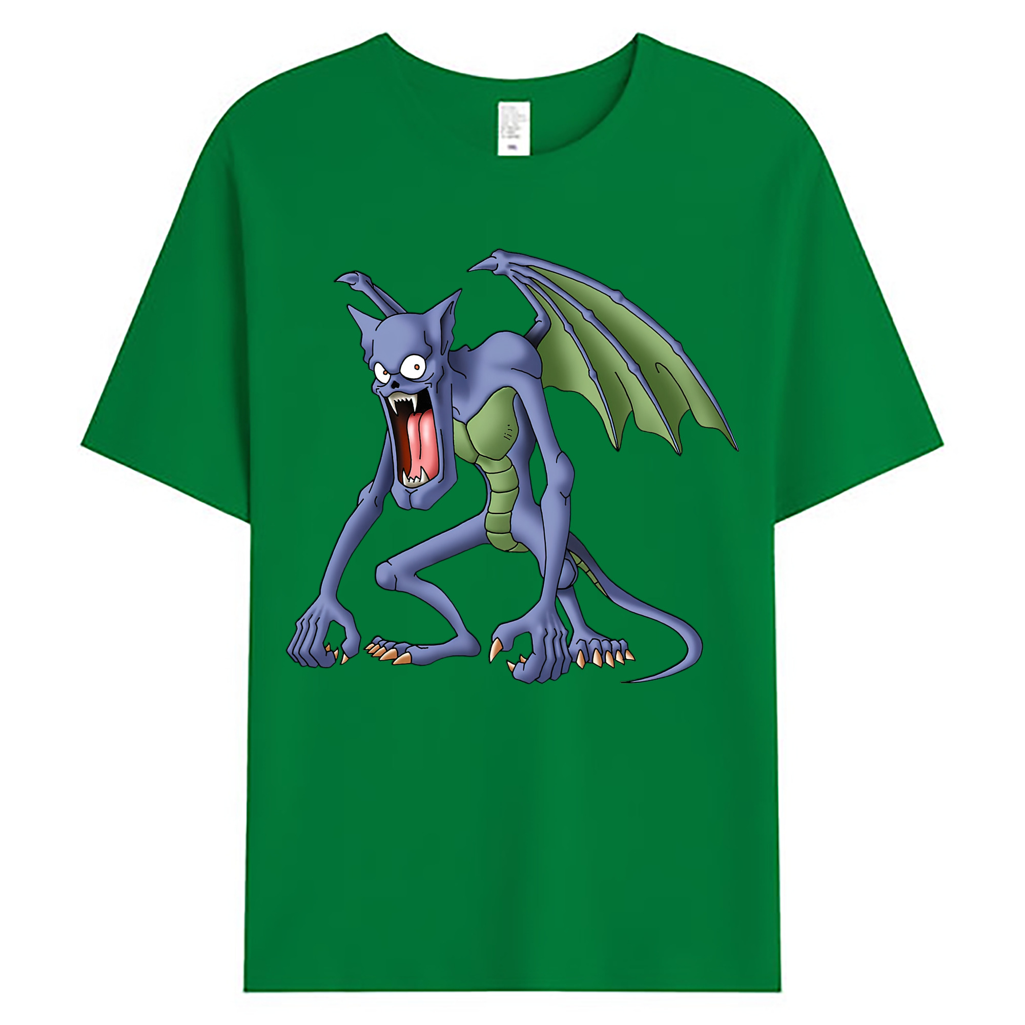 （画像用） ドラゴンクエスト Doragon Kuesuto Dragon Quest 綿100％ メンズ半袖Tシャツ｜肌触りやわらか＆通気性
