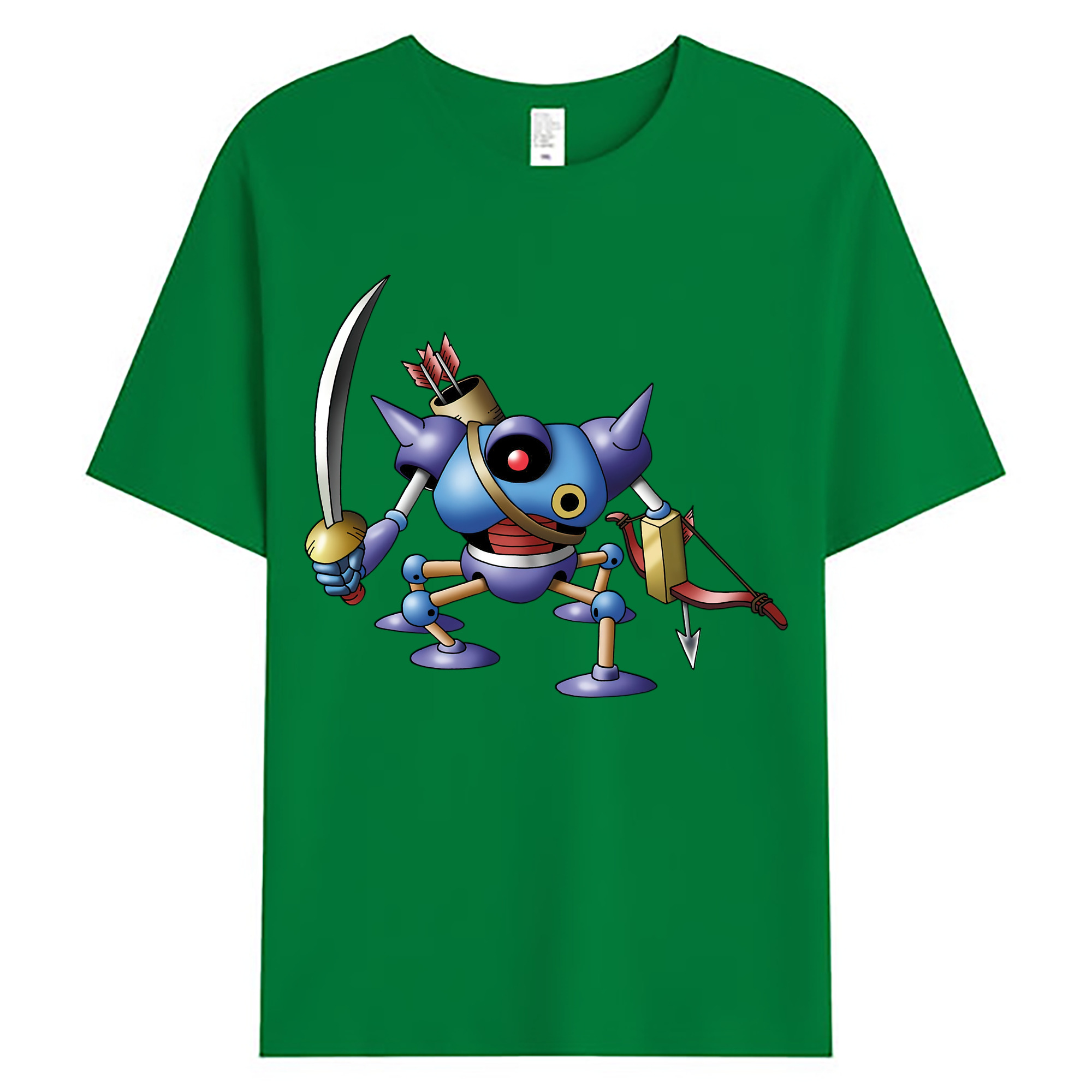 （画像用） ドラゴンクエスト Doragon Kuesuto Dragon Quest 綿100％ メンズ半袖Tシャツ｜肌触りやわらか＆通気性