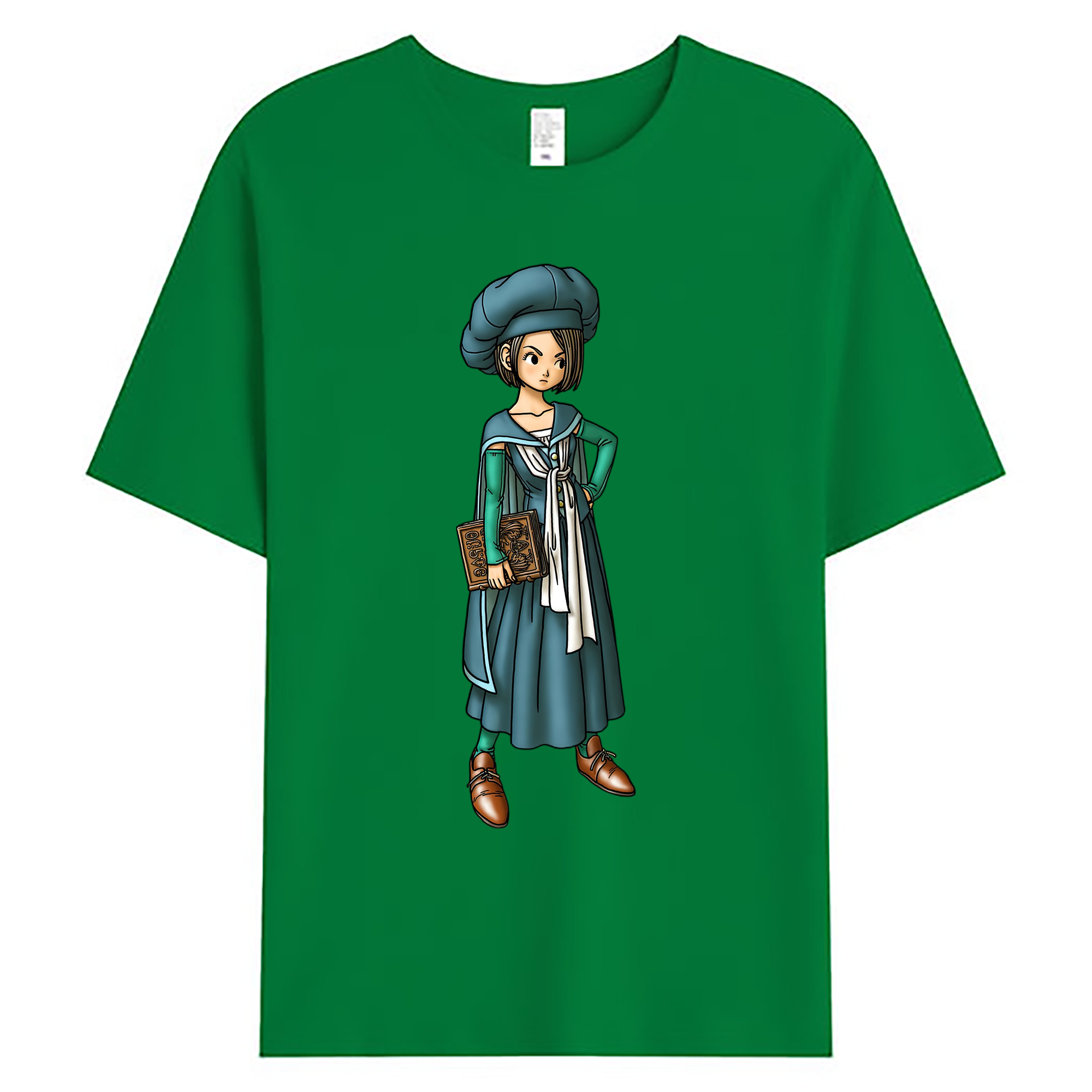（画像用） ドラゴンクエスト Doragon Kuesuto Dragon Quest 綿100％ メンズ半袖Tシャツ｜肌触りやわらか＆通気性