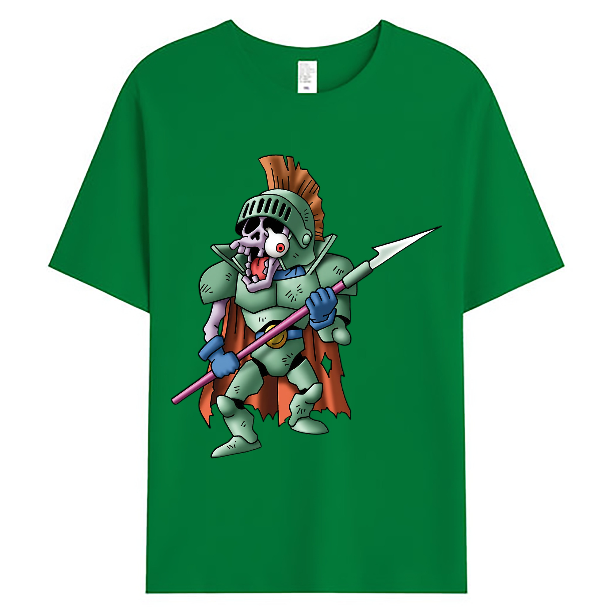 （画像用） ドラゴンクエスト Doragon Kuesuto Dragon Quest 綿100％ メンズ半袖Tシャツ｜肌触りやわらか＆通気性