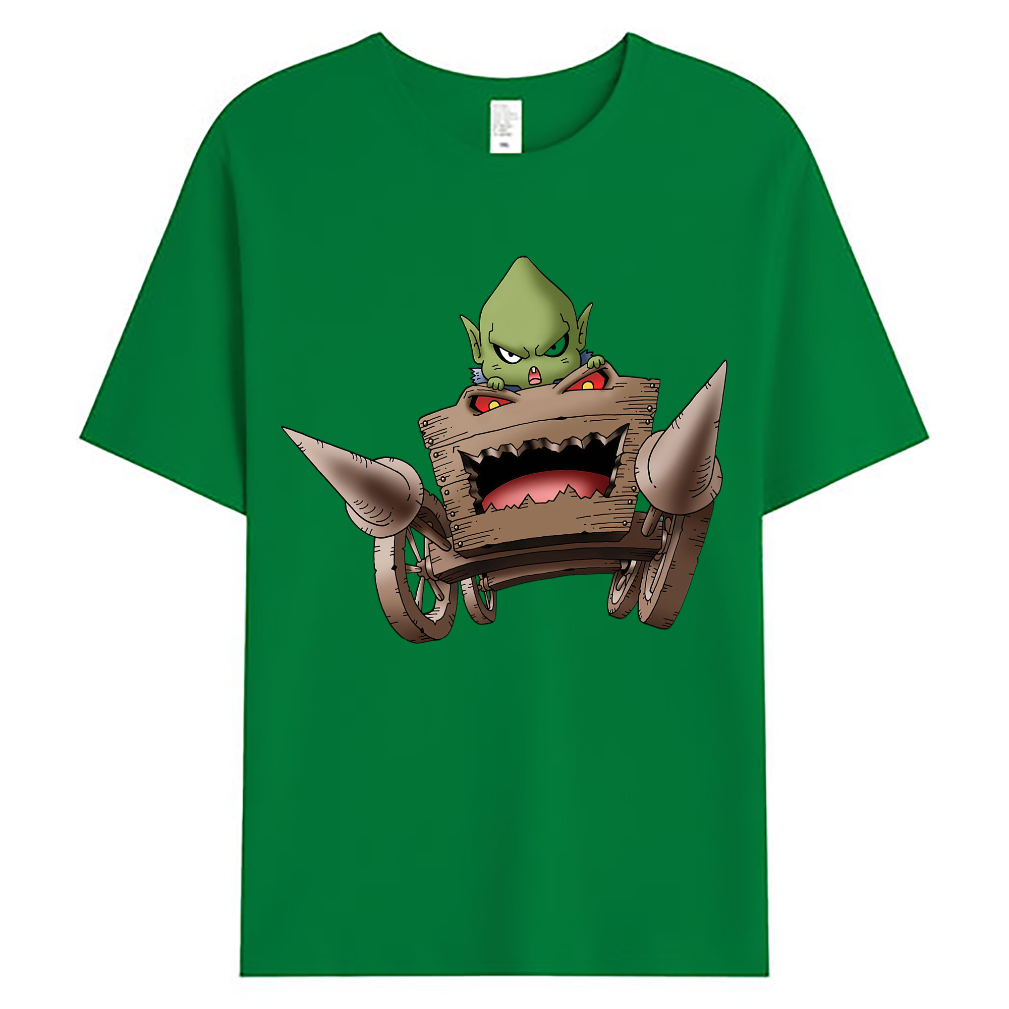 （画像用） ドラゴンクエスト Doragon Kuesuto Dragon Quest 綿100％ メンズ半袖Tシャツ｜肌触りやわらか＆通気性