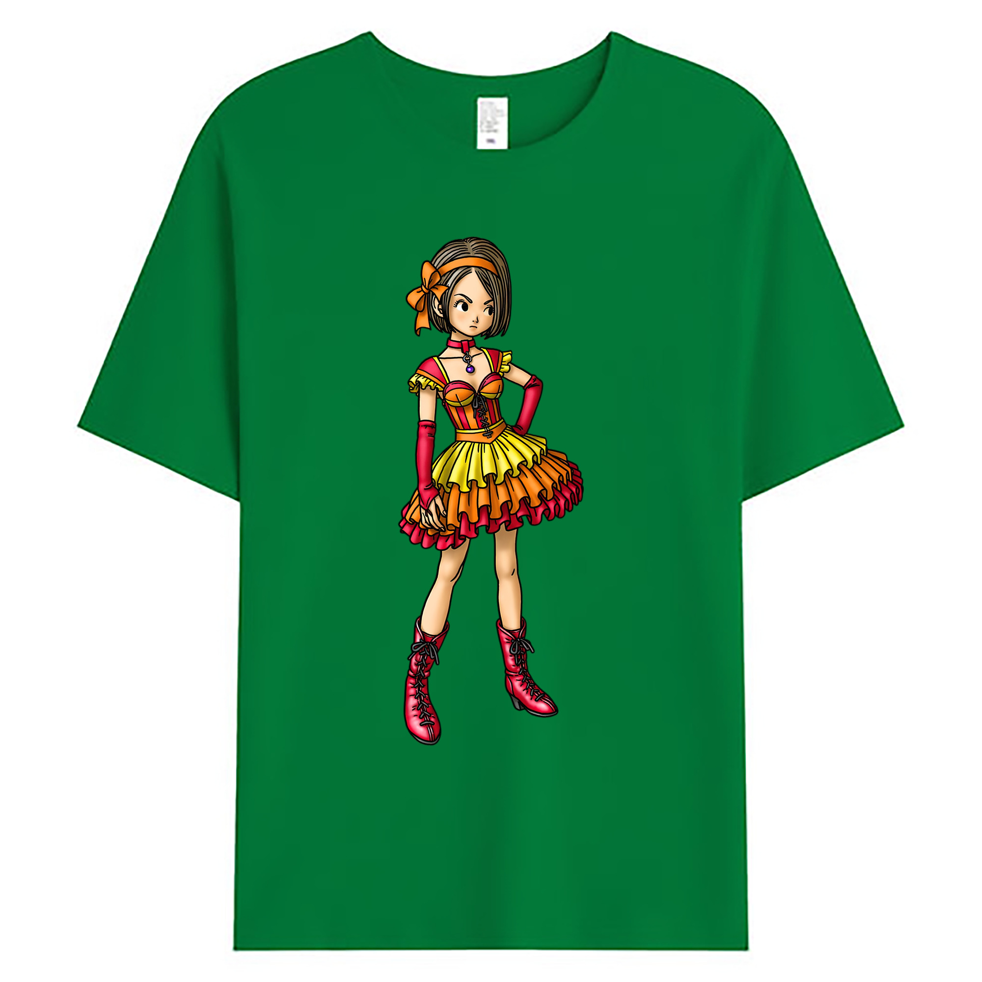 （画像用） ドラゴンクエスト Doragon Kuesuto Dragon Quest 綿100％ メンズ半袖Tシャツ｜肌触りやわらか＆通気性