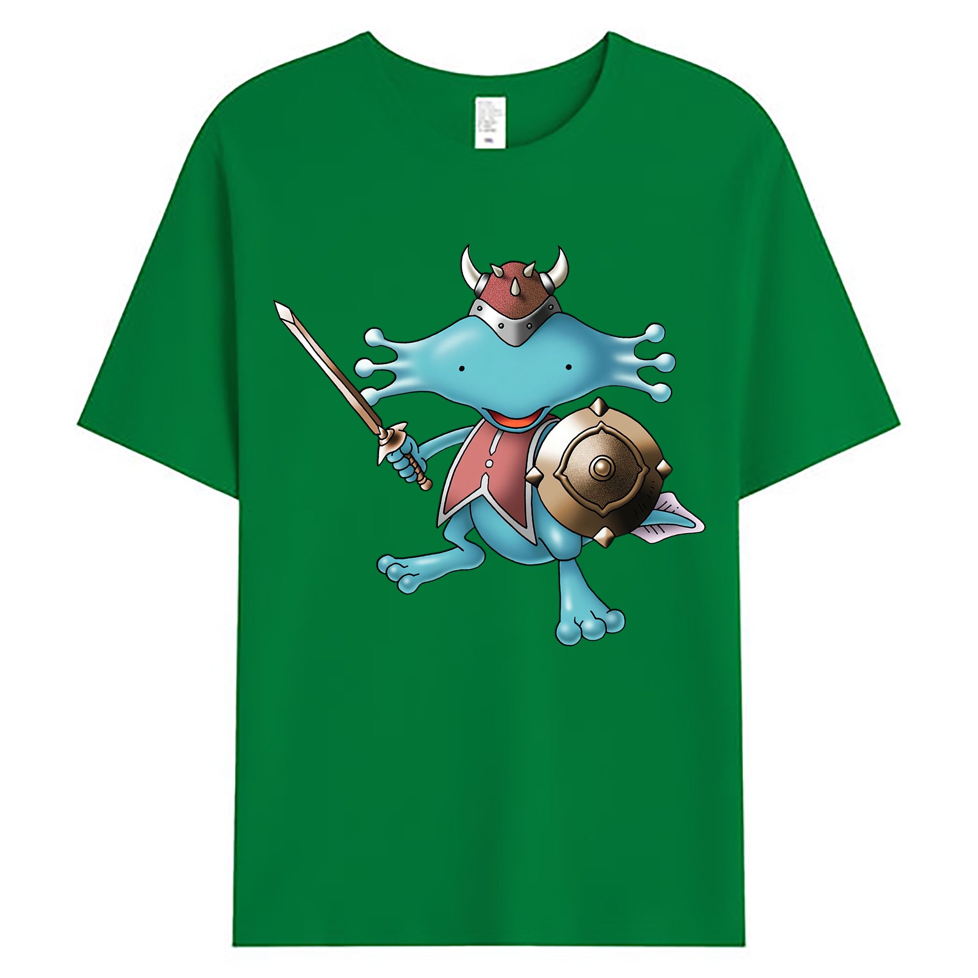 （画像用） ドラゴンクエスト Doragon Kuesuto Dragon Quest 綿100％ メンズ半袖Tシャツ｜肌触りやわらか＆通気性