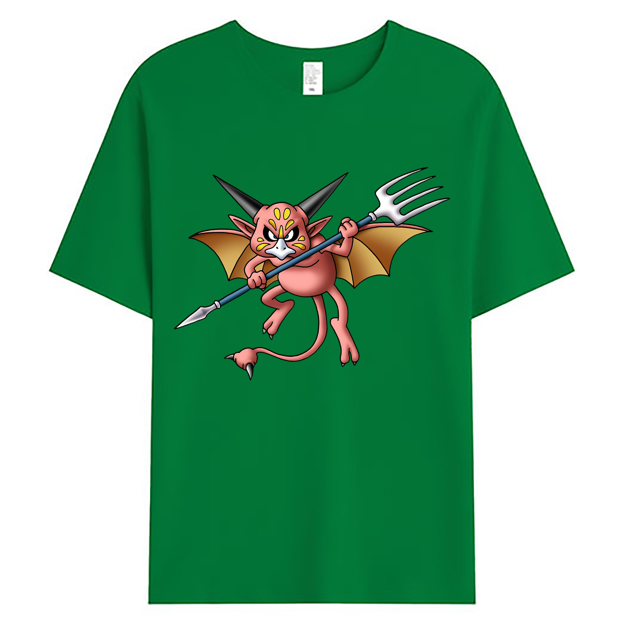 （画像用） ドラゴンクエスト Doragon Kuesuto Dragon Quest 綿100％ メンズ半袖Tシャツ｜肌触りやわらか＆通気性