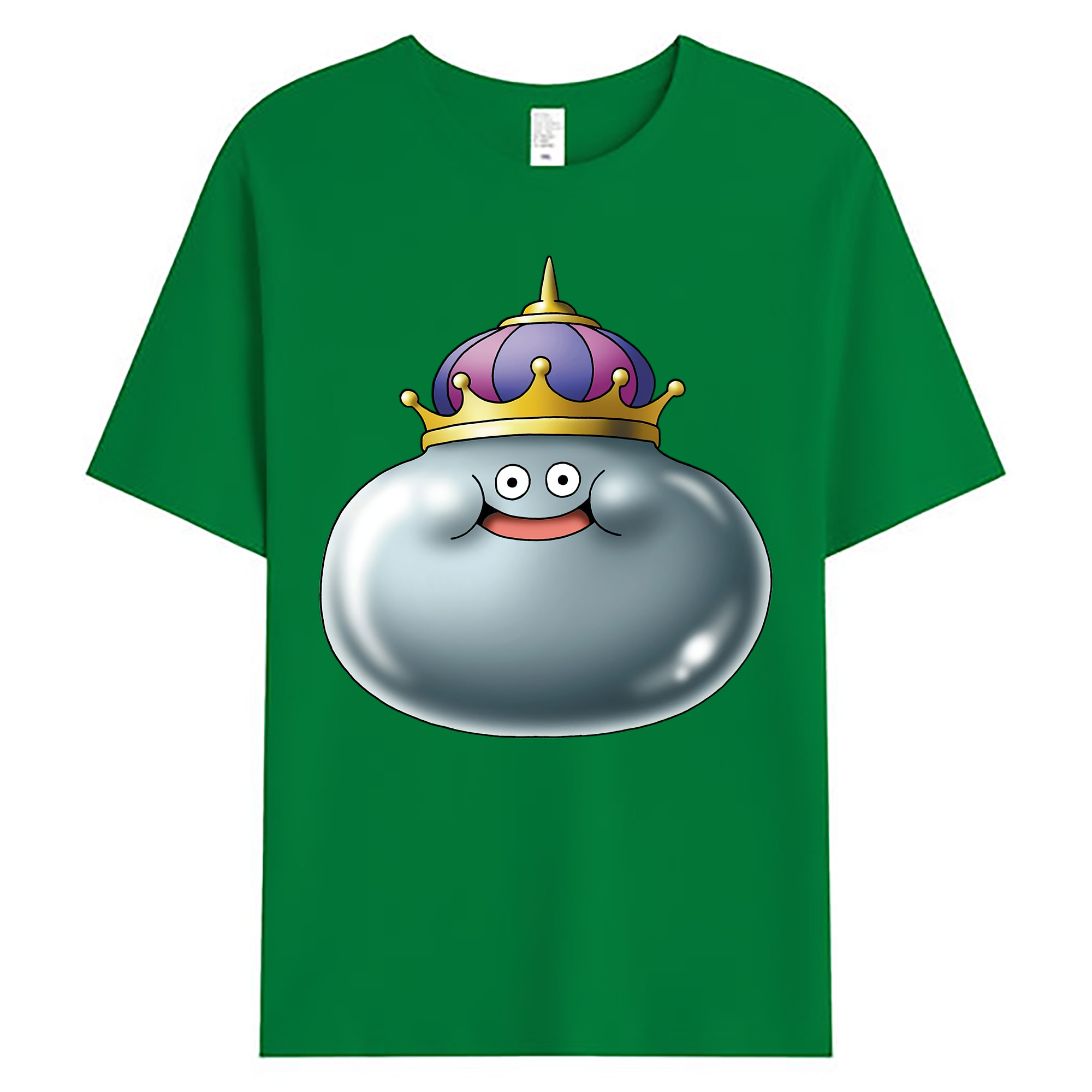 （画像用） ドラゴンクエスト Doragon Kuesuto Dragon Quest 綿100％ メンズ半袖Tシャツ｜肌触りやわらか＆通気性