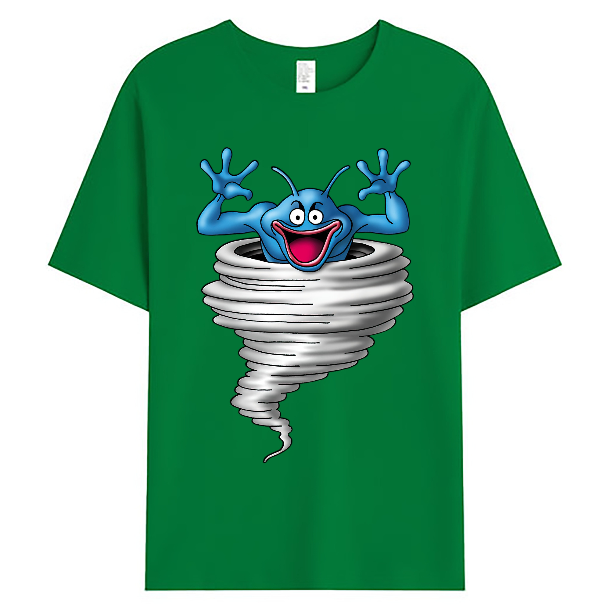 （画像用） ドラゴンクエスト Doragon Kuesuto Dragon Quest 綿100％ メンズ半袖Tシャツ｜肌触りやわらか＆通気性