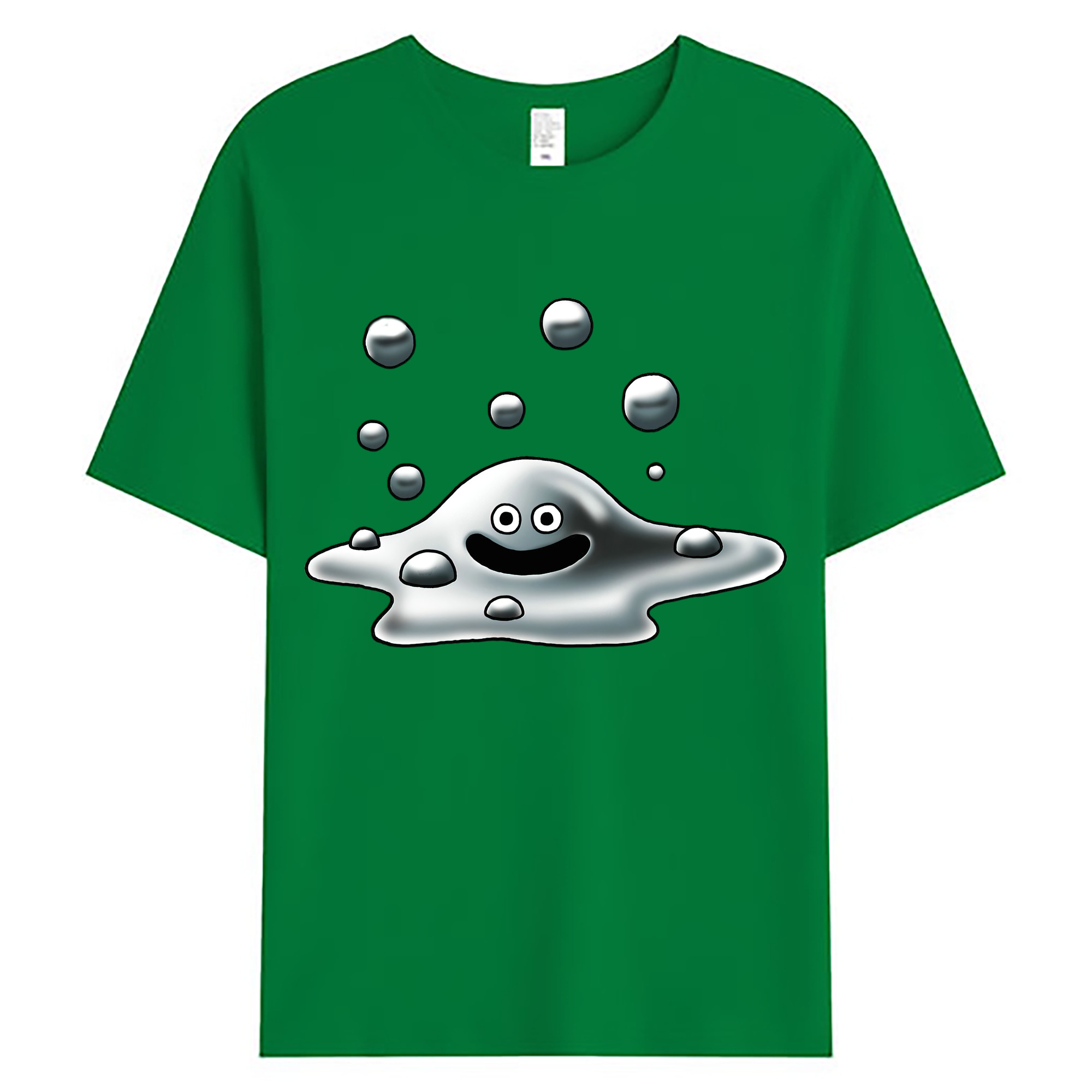 （画像用） ドラゴンクエスト Doragon Kuesuto Dragon Quest 綿100％ メンズ半袖Tシャツ｜肌触りやわらか＆通気性