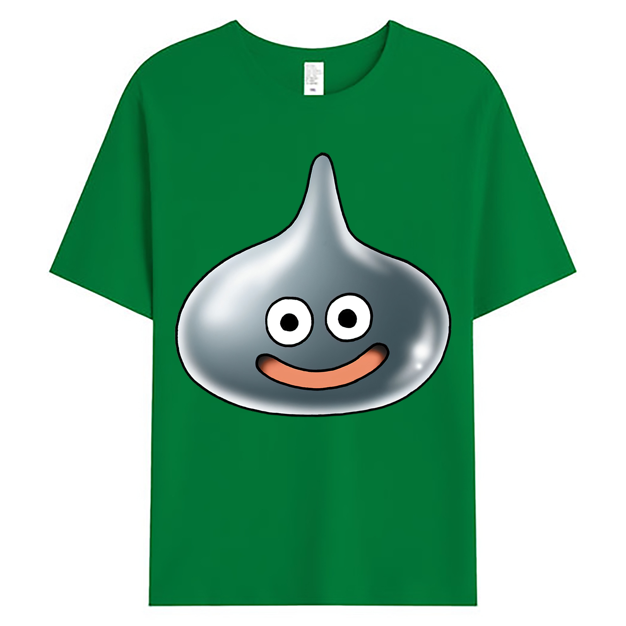 （画像用） ドラゴンクエスト Doragon Kuesuto Dragon Quest 綿100％ メンズ半袖Tシャツ｜肌触りやわらか＆通気性