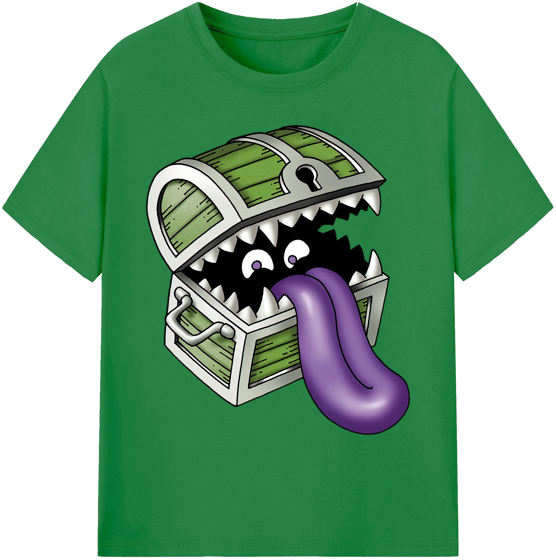 （画像用） ドラゴンクエスト Doragon Kuesuto Dragon Quest 綿100％ メンズ半袖Tシャツ｜肌触りやわらか＆通気性