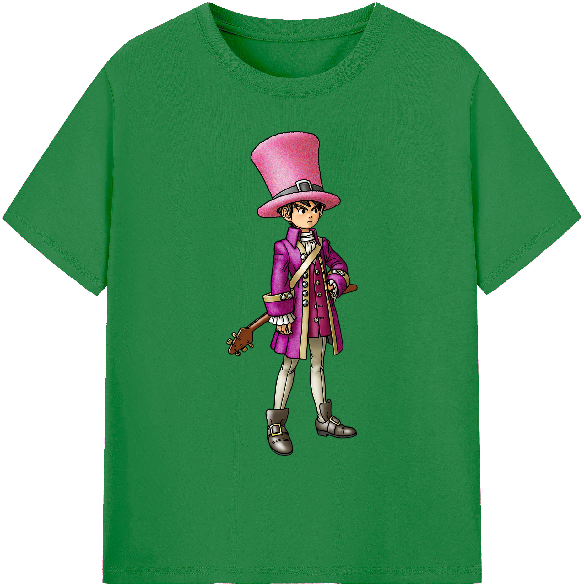 （画像用） ドラゴンクエスト Doragon Kuesuto Dragon Quest 綿100％ メンズ半袖Tシャツ｜肌触りやわらか＆通気性