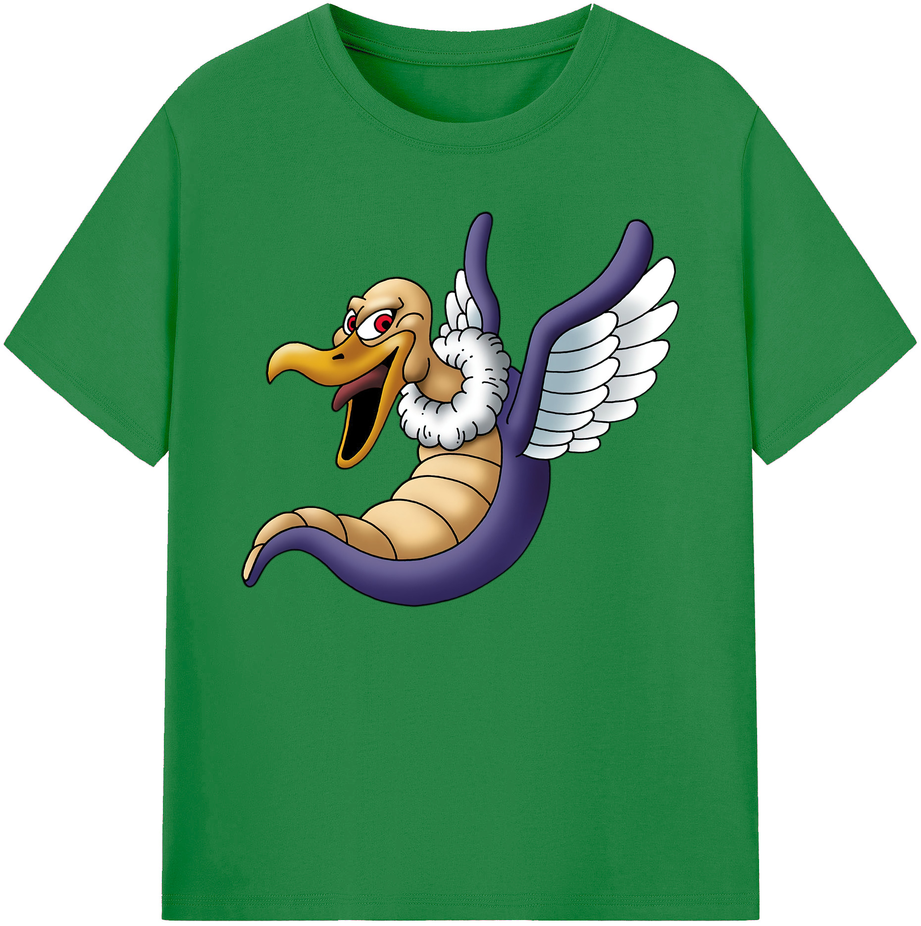 （画像用） ドラゴンクエスト Doragon Kuesuto Dragon Quest 綿100％ メンズ半袖Tシャツ｜肌触りやわらか＆通気性