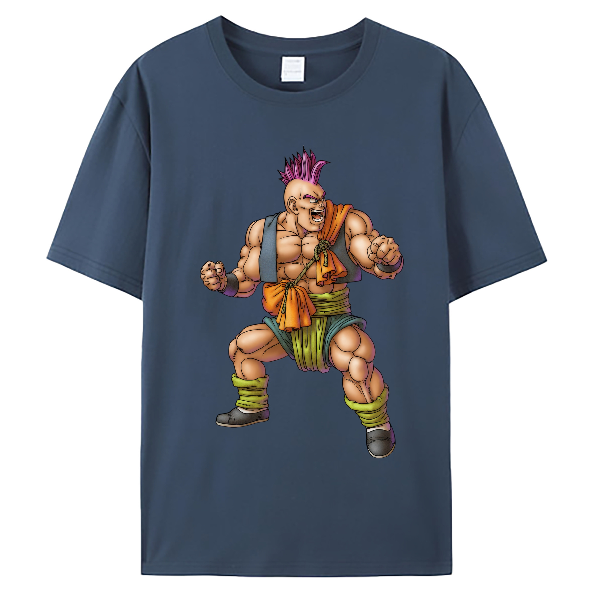 （画像用） ドラゴンクエスト Doragon Kuesuto Dragon Quest 綿100％ メンズ半袖Tシャツ｜肌触りやわらか＆通気性
