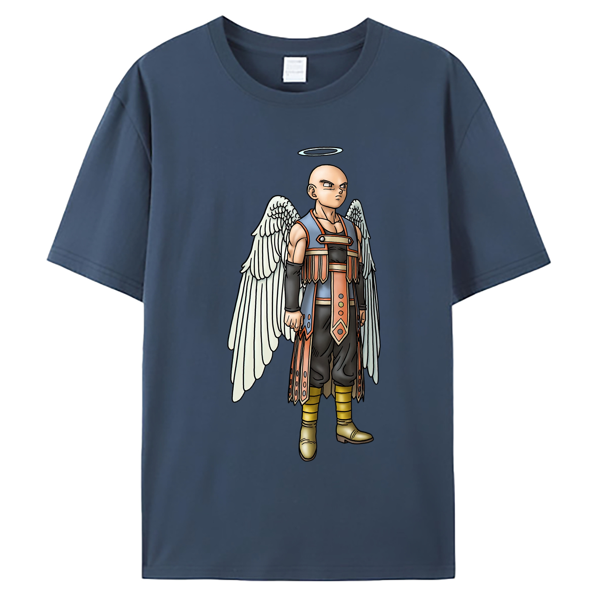 （画像用） ドラゴンクエスト Doragon Kuesuto Dragon Quest 綿100％ メンズ半袖Tシャツ｜肌触りやわらか＆通気性