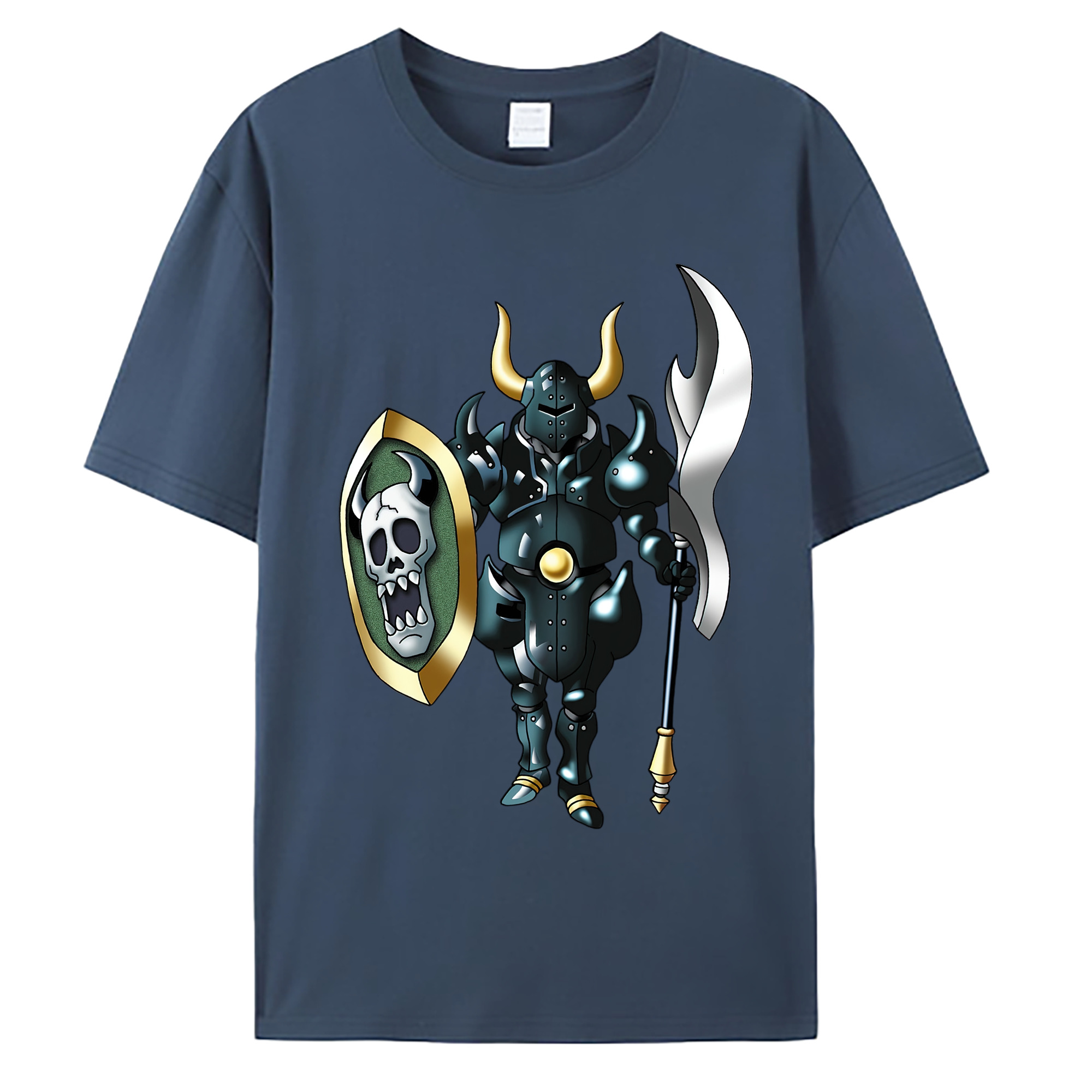 （画像用） ドラゴンクエスト Doragon Kuesuto Dragon Quest 綿100％ メンズ半袖Tシャツ｜肌触りやわらか＆通気性