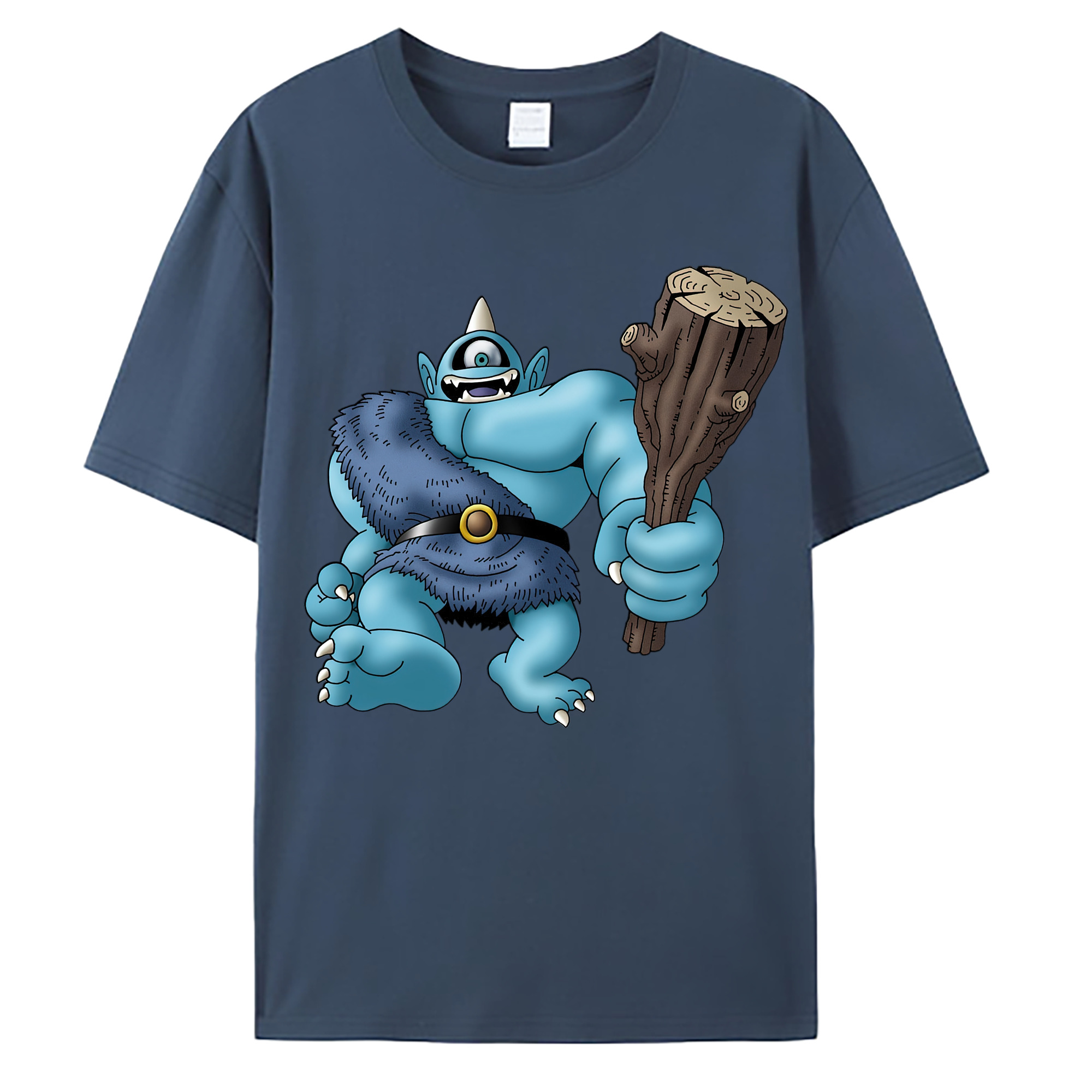 （画像用） ドラゴンクエスト Doragon Kuesuto Dragon Quest 綿100％ メンズ半袖Tシャツ｜肌触りやわらか＆通気性