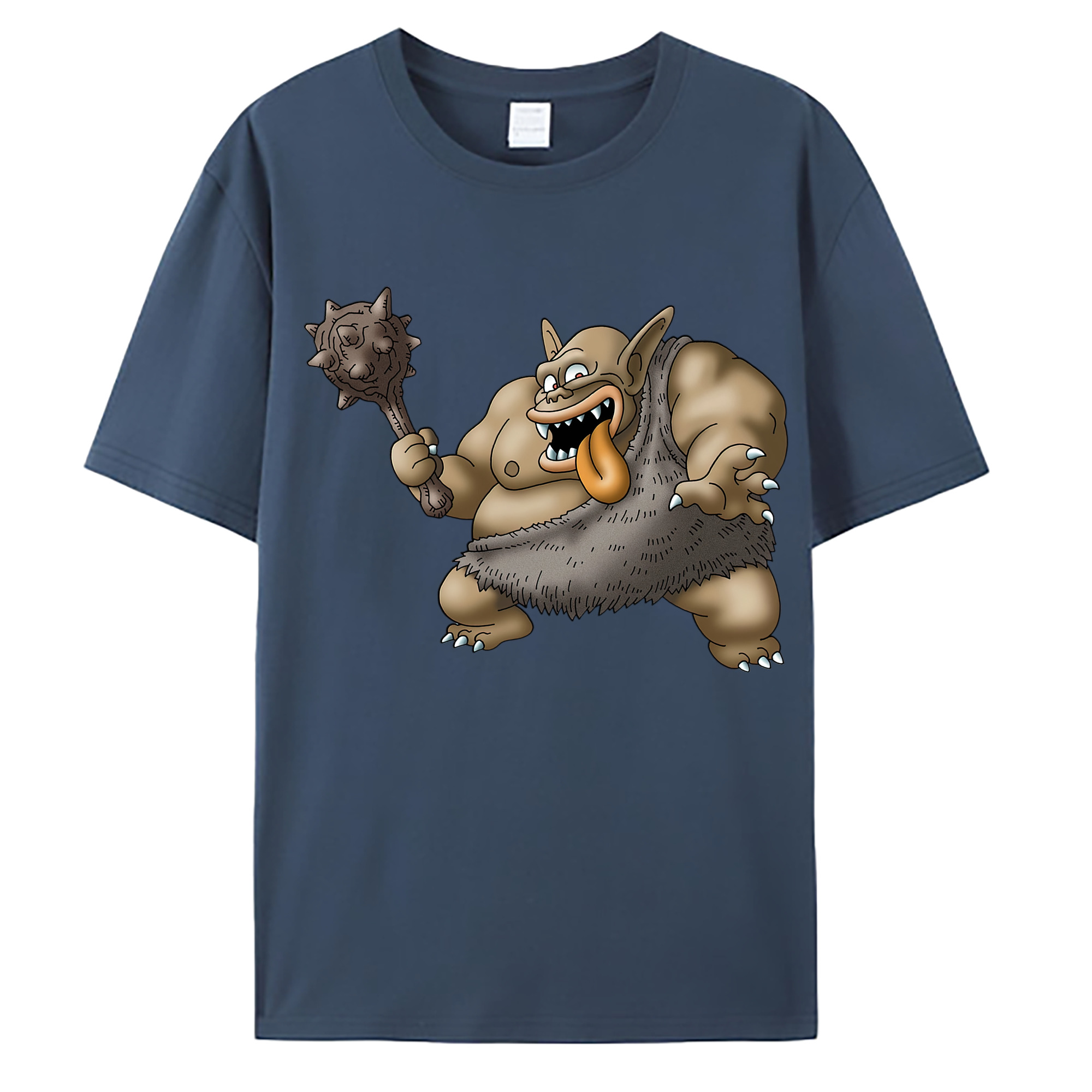 （画像用） ドラゴンクエスト Doragon Kuesuto Dragon Quest 綿100％ メンズ半袖Tシャツ｜肌触りやわらか＆通気性