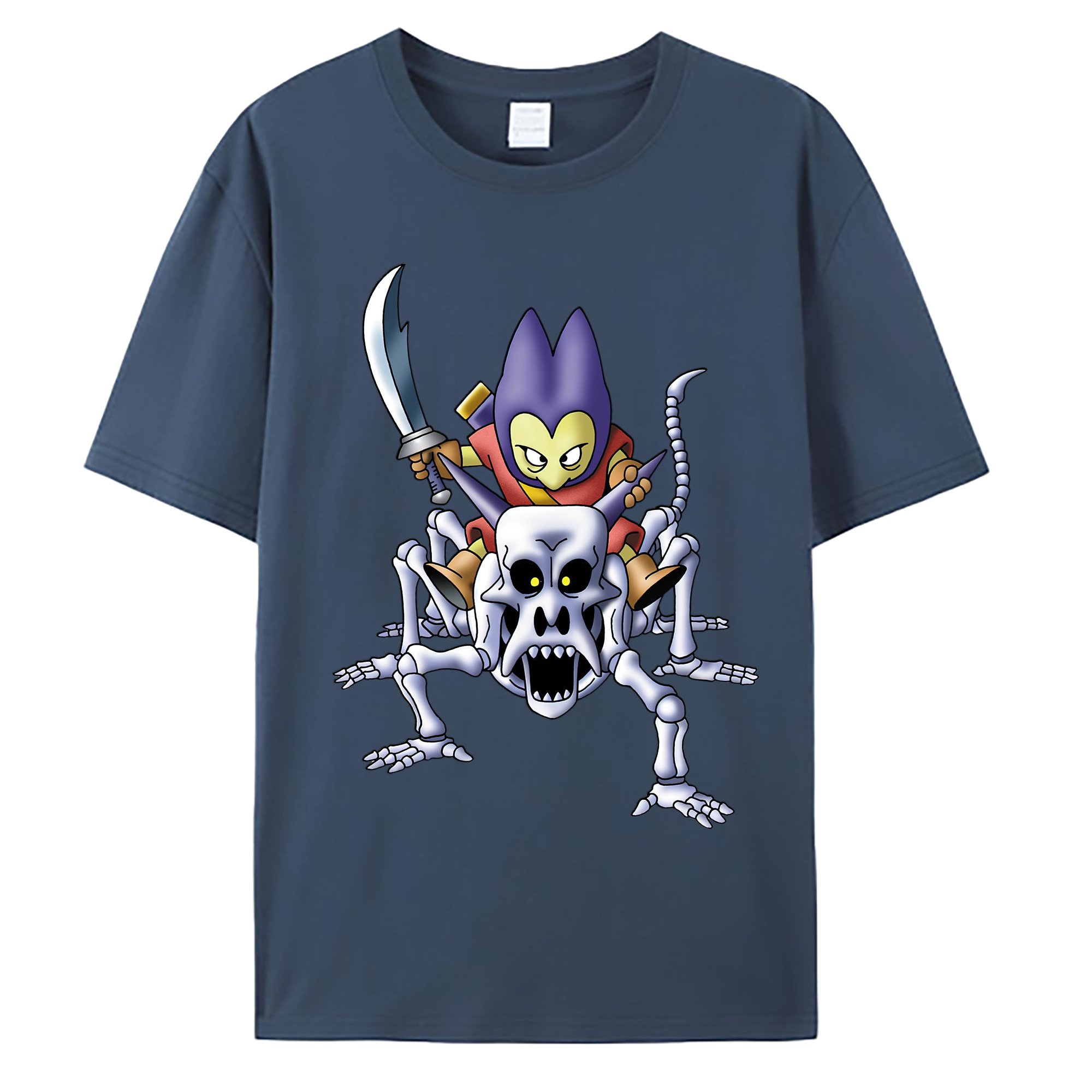 （画像用） ドラゴンクエスト Doragon Kuesuto Dragon Quest 綿100％ メンズ半袖Tシャツ｜肌触りやわらか＆通気性