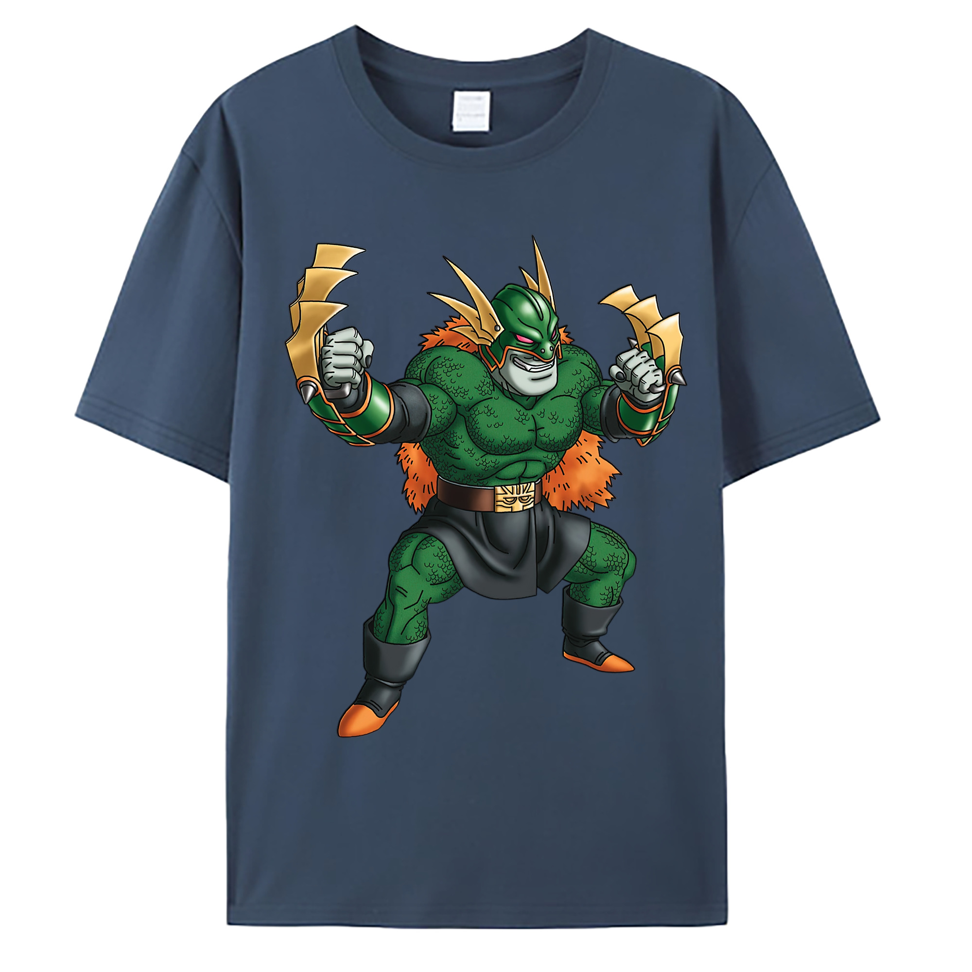 （画像用） ドラゴンクエスト Doragon Kuesuto Dragon Quest 綿100％ メンズ半袖Tシャツ｜肌触りやわらか＆通気性