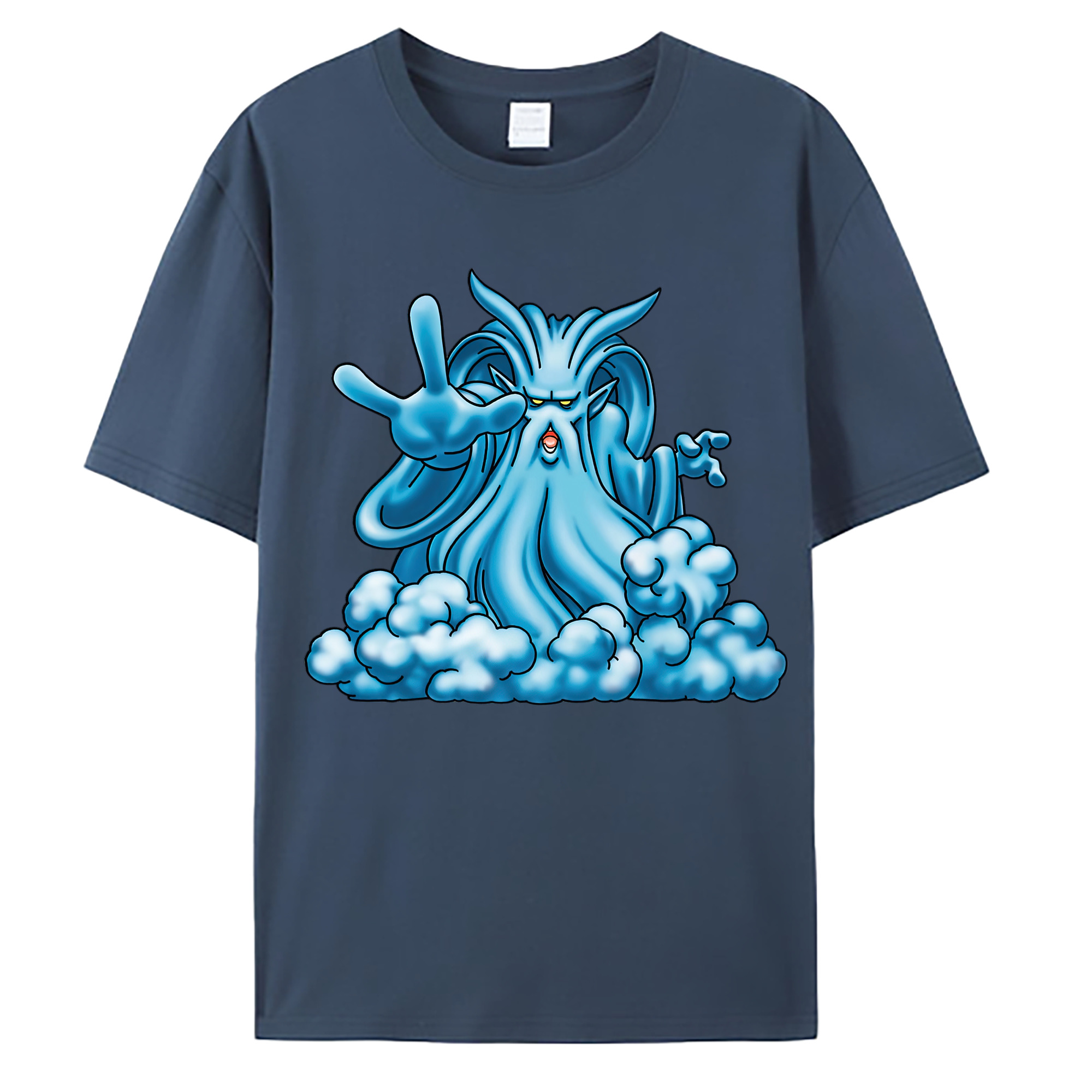 （画像用） ドラゴンクエスト Doragon Kuesuto Dragon Quest 綿100％ メンズ半袖Tシャツ｜肌触りやわらか＆通気性