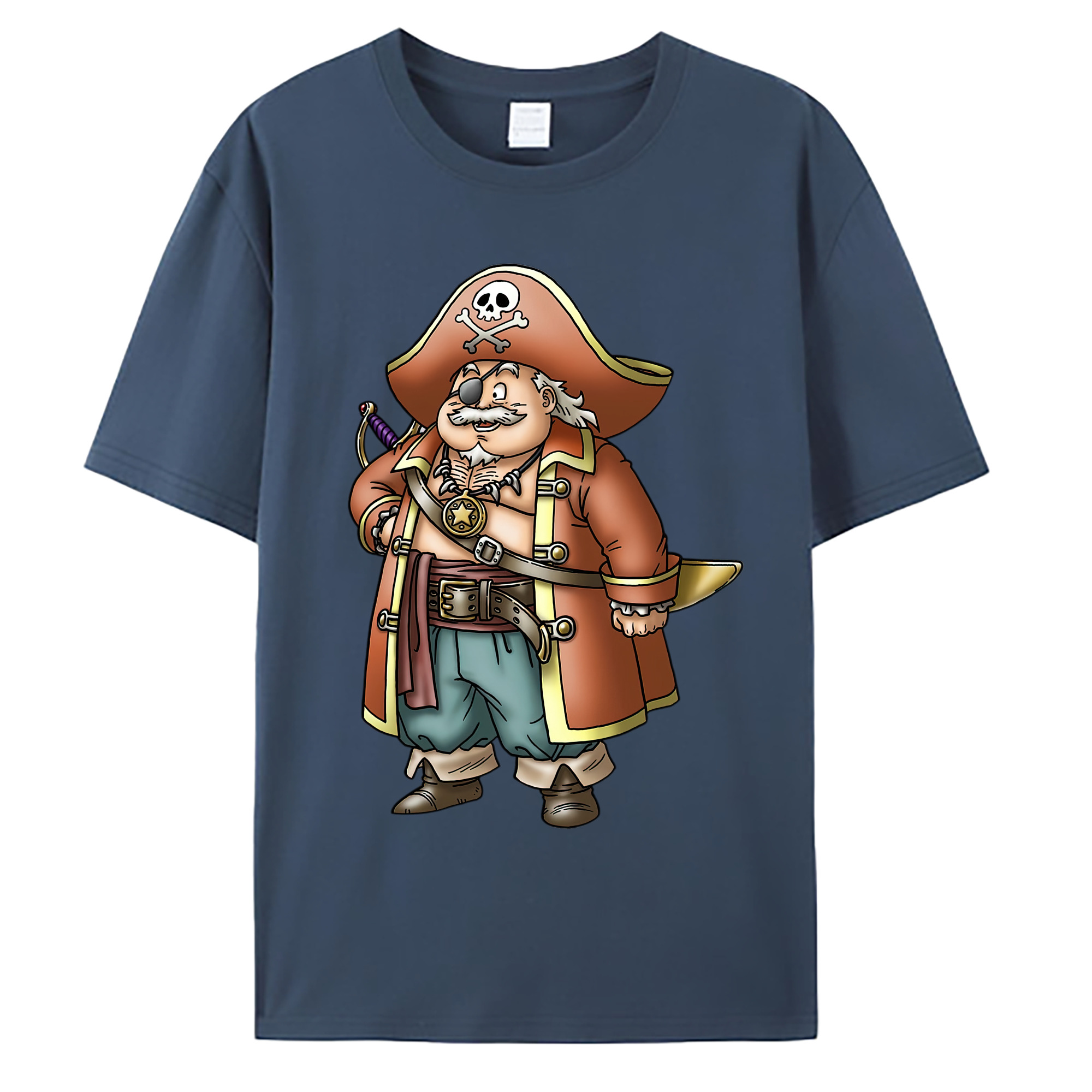 （画像用） ドラゴンクエスト Doragon Kuesuto Dragon Quest 綿100％ メンズ半袖Tシャツ｜肌触りやわらか＆通気性