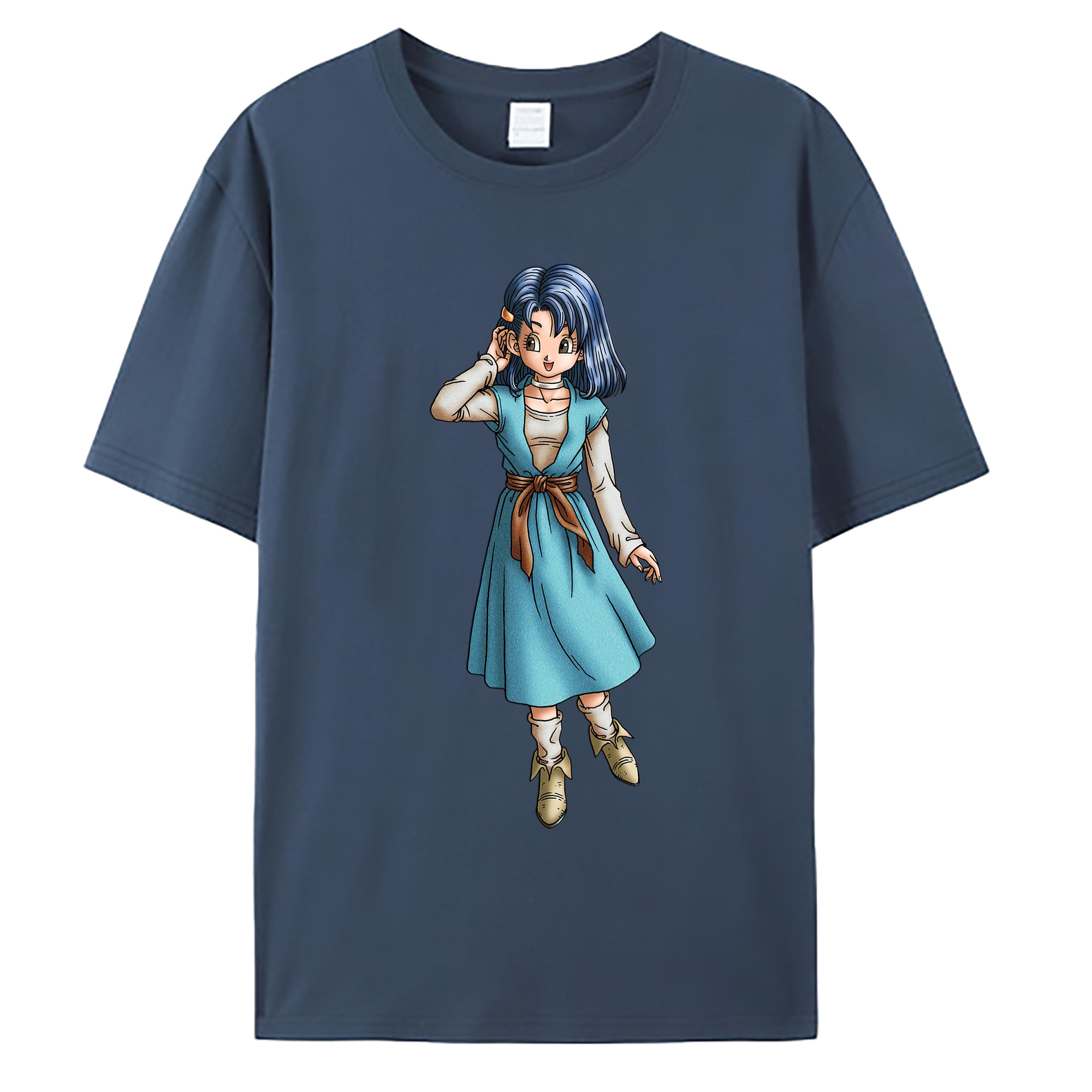 （画像用） ドラゴンクエスト Doragon Kuesuto Dragon Quest 綿100％ メンズ半袖Tシャツ｜肌触りやわらか＆通気性
