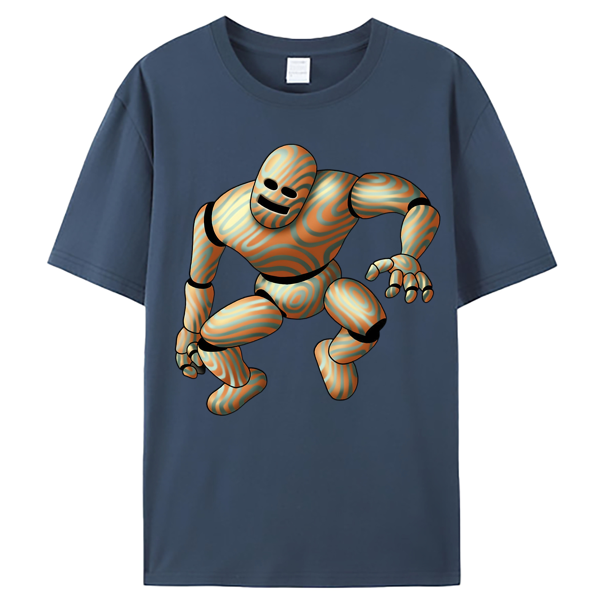 （画像用） ドラゴンクエスト Doragon Kuesuto Dragon Quest 綿100％ メンズ半袖Tシャツ｜肌触りやわらか＆通気性