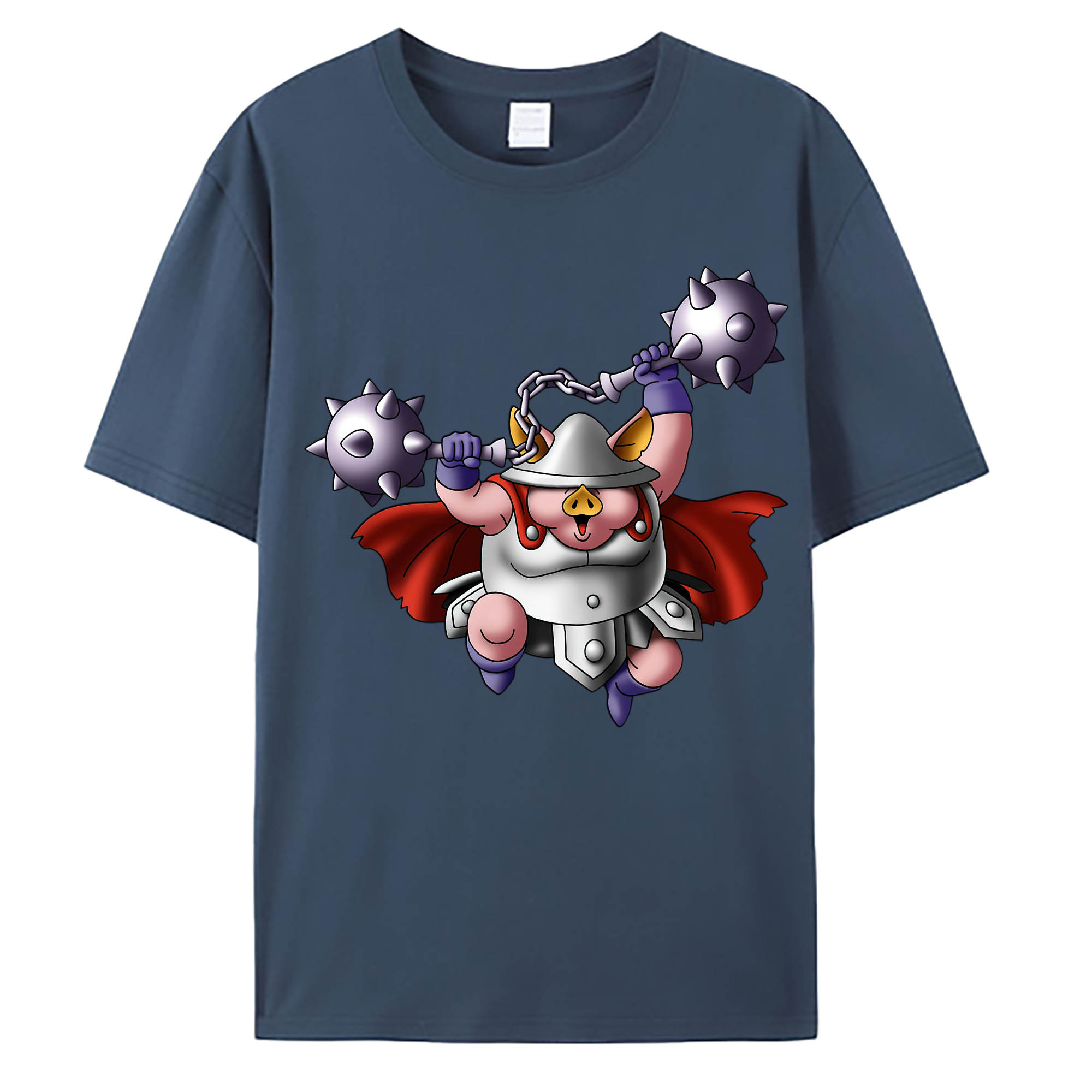 （画像用） ドラゴンクエスト Doragon Kuesuto Dragon Quest 綿100％ メンズ半袖Tシャツ｜肌触りやわらか＆通気性