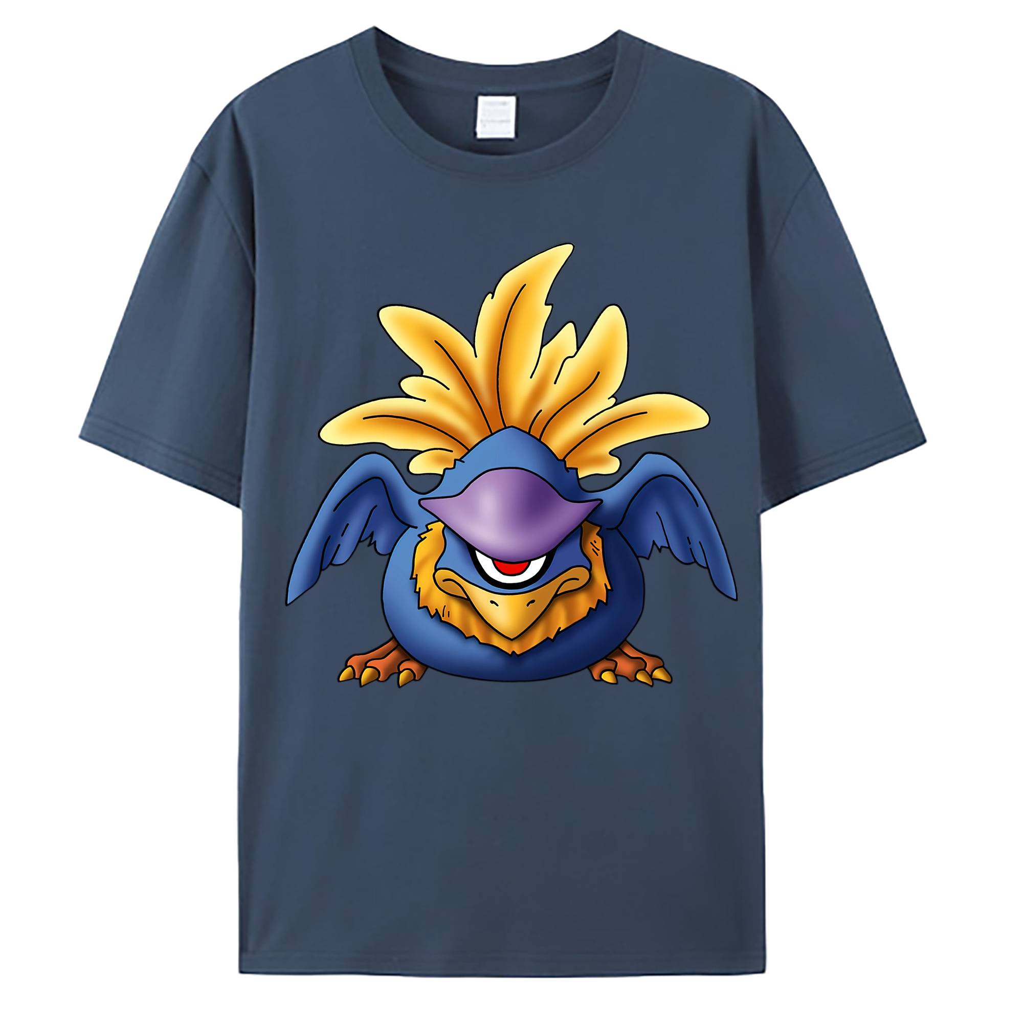 （画像用） ドラゴンクエスト Doragon Kuesuto Dragon Quest 綿100％ メンズ半袖Tシャツ｜肌触りやわらか＆通気性