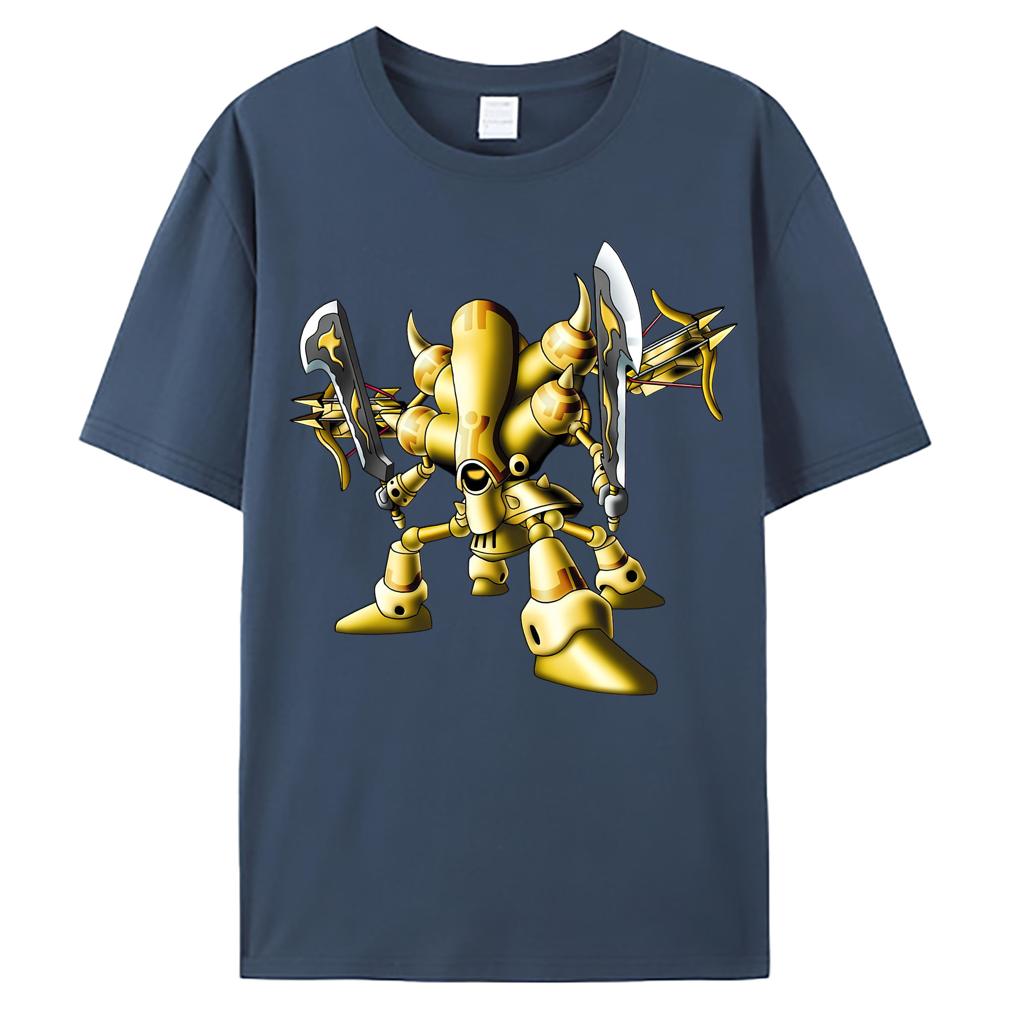 （画像用） ドラゴンクエスト Doragon Kuesuto Dragon Quest 綿100％ メンズ半袖Tシャツ｜肌触りやわらか＆通気性