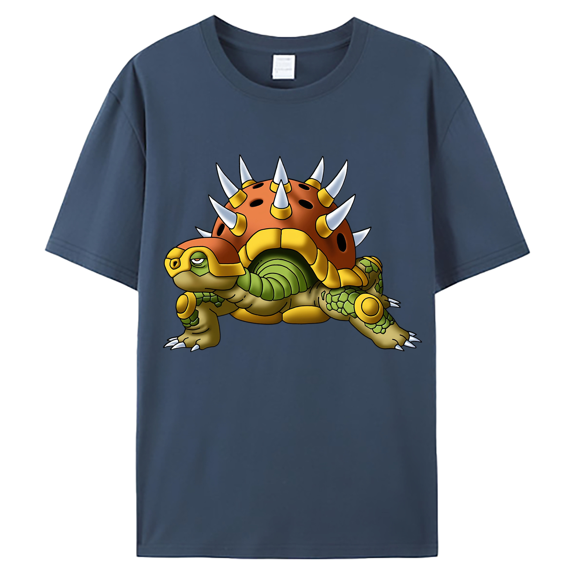 （画像用） ドラゴンクエスト Doragon Kuesuto Dragon Quest 綿100％ メンズ半袖Tシャツ｜肌触りやわらか＆通気性