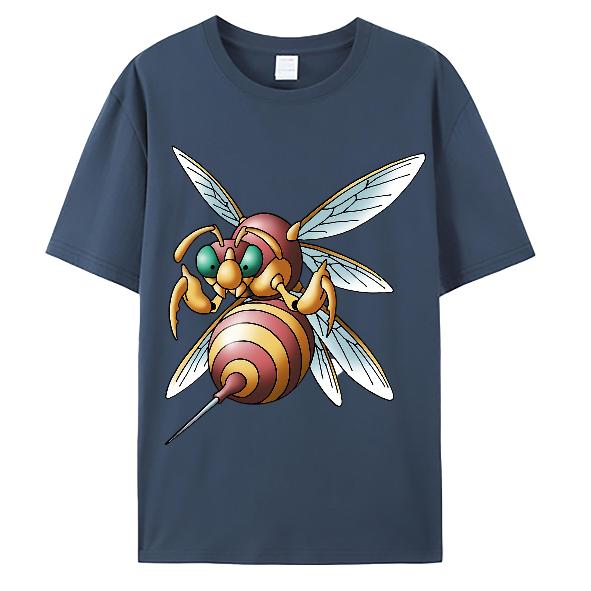 （画像用） ドラゴンクエスト Doragon Kuesuto Dragon Quest 綿100％ メンズ半袖Tシャツ｜肌触りやわらか＆通気性