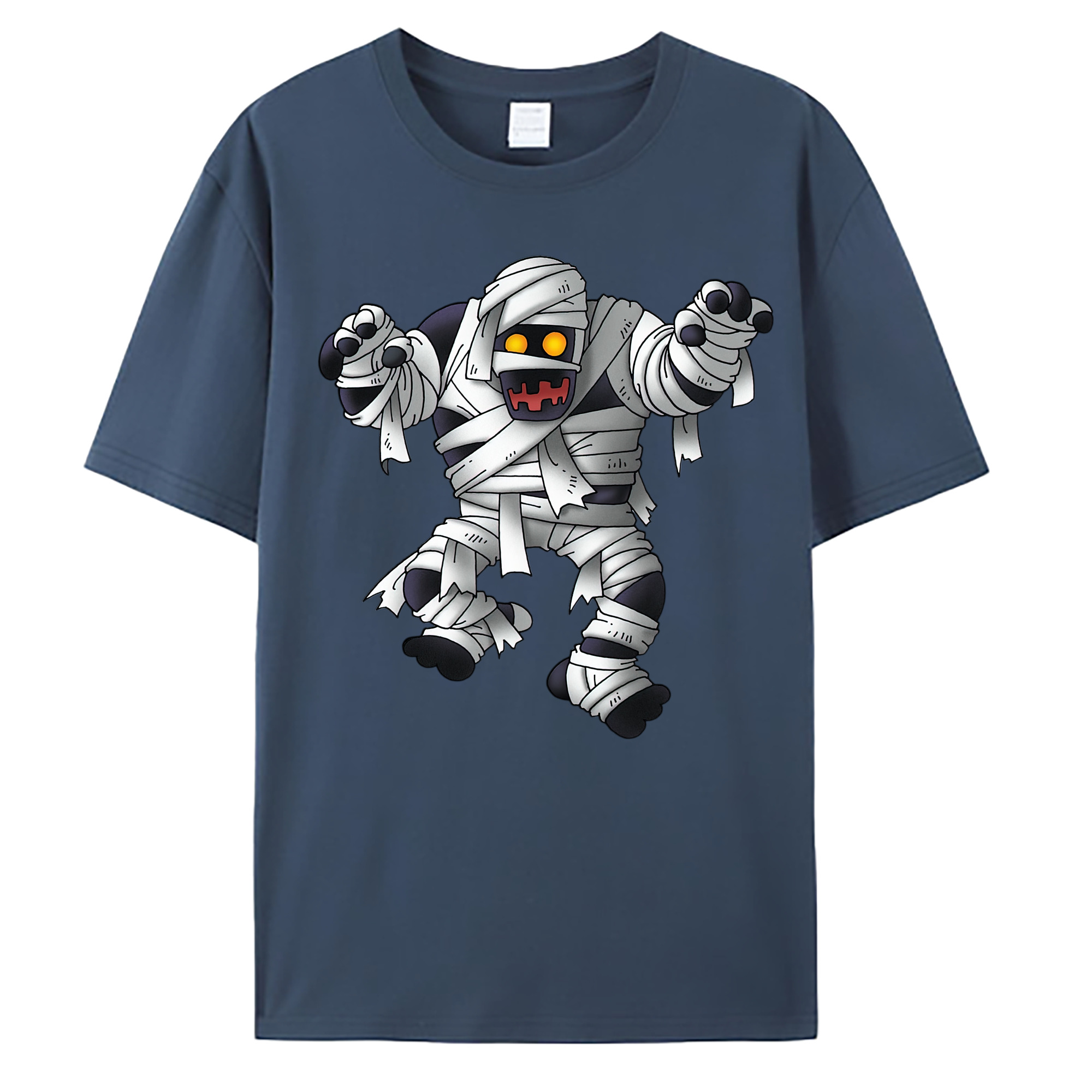 （画像用） ドラゴンクエスト Doragon Kuesuto Dragon Quest 綿100％ メンズ半袖Tシャツ｜肌触りやわらか＆通気性