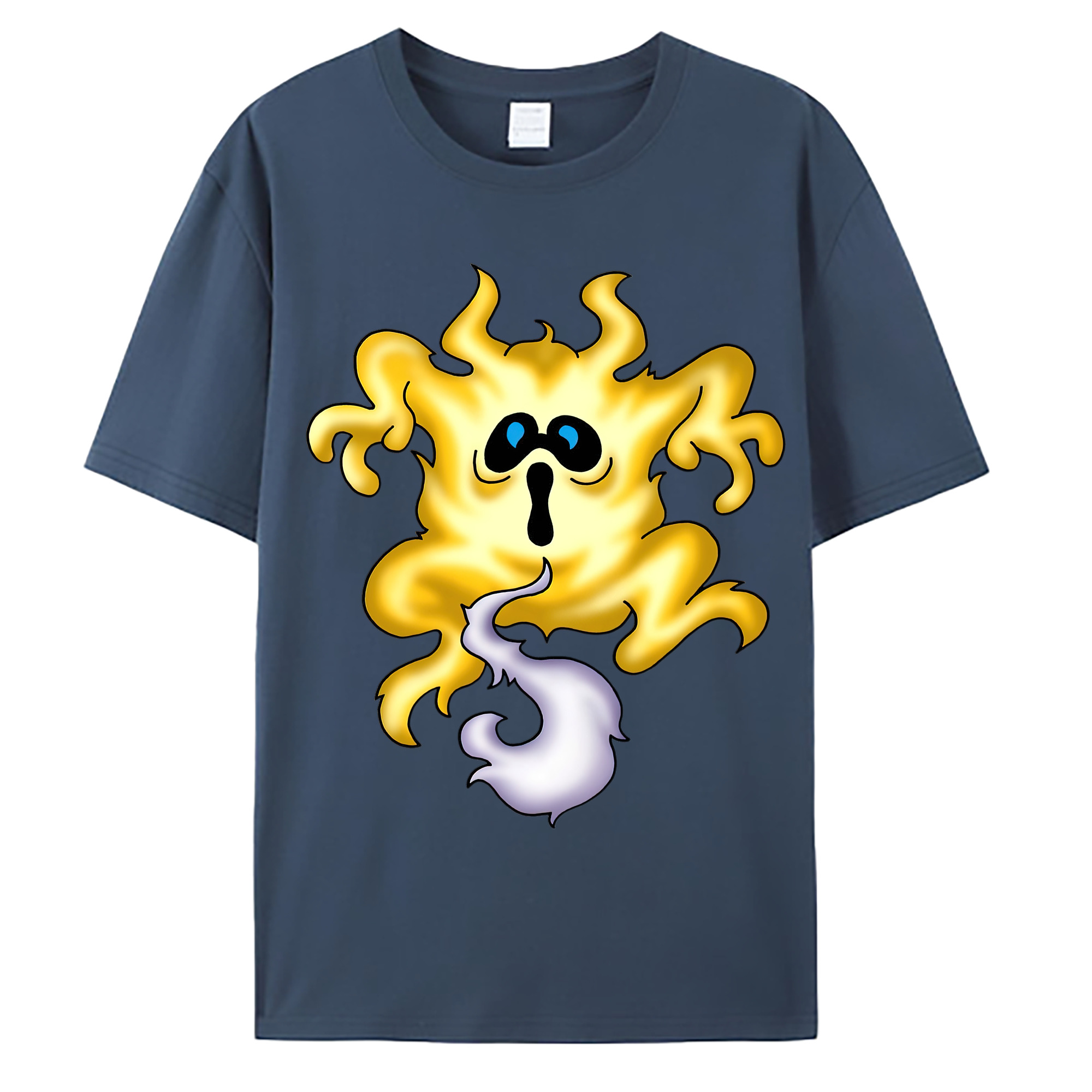 （画像用） ドラゴンクエスト Doragon Kuesuto Dragon Quest 綿100％ メンズ半袖Tシャツ｜肌触りやわらか＆通気性