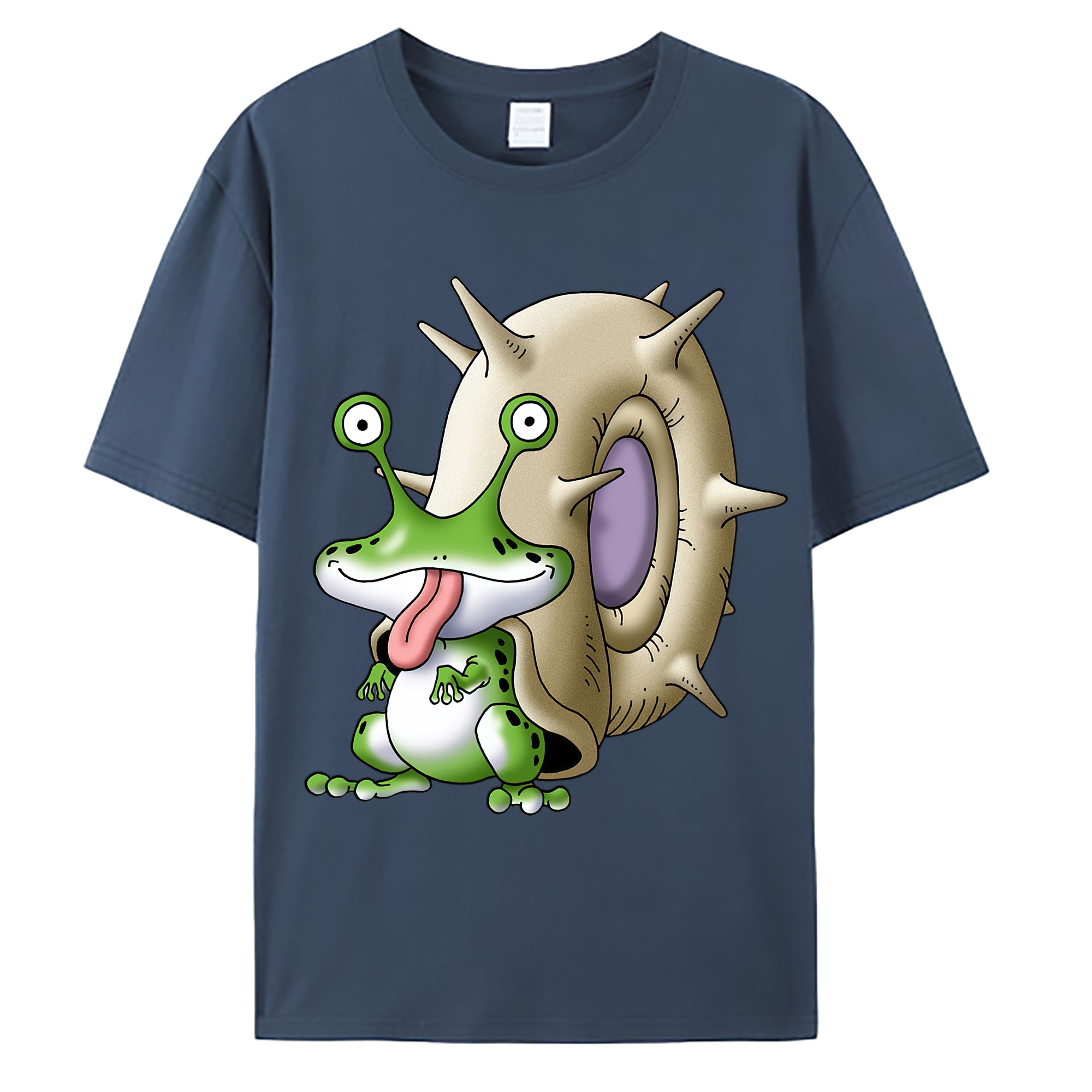 （画像用） ドラゴンクエスト Doragon Kuesuto Dragon Quest 綿100％ メンズ半袖Tシャツ｜肌触りやわらか＆通気性