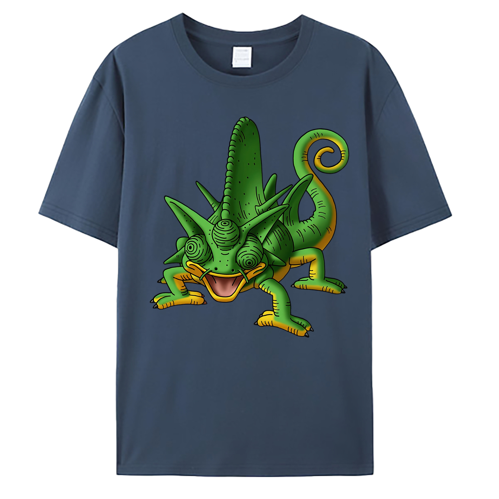 （画像用） ドラゴンクエスト Doragon Kuesuto Dragon Quest 綿100％ メンズ半袖Tシャツ｜肌触りやわらか＆通気性