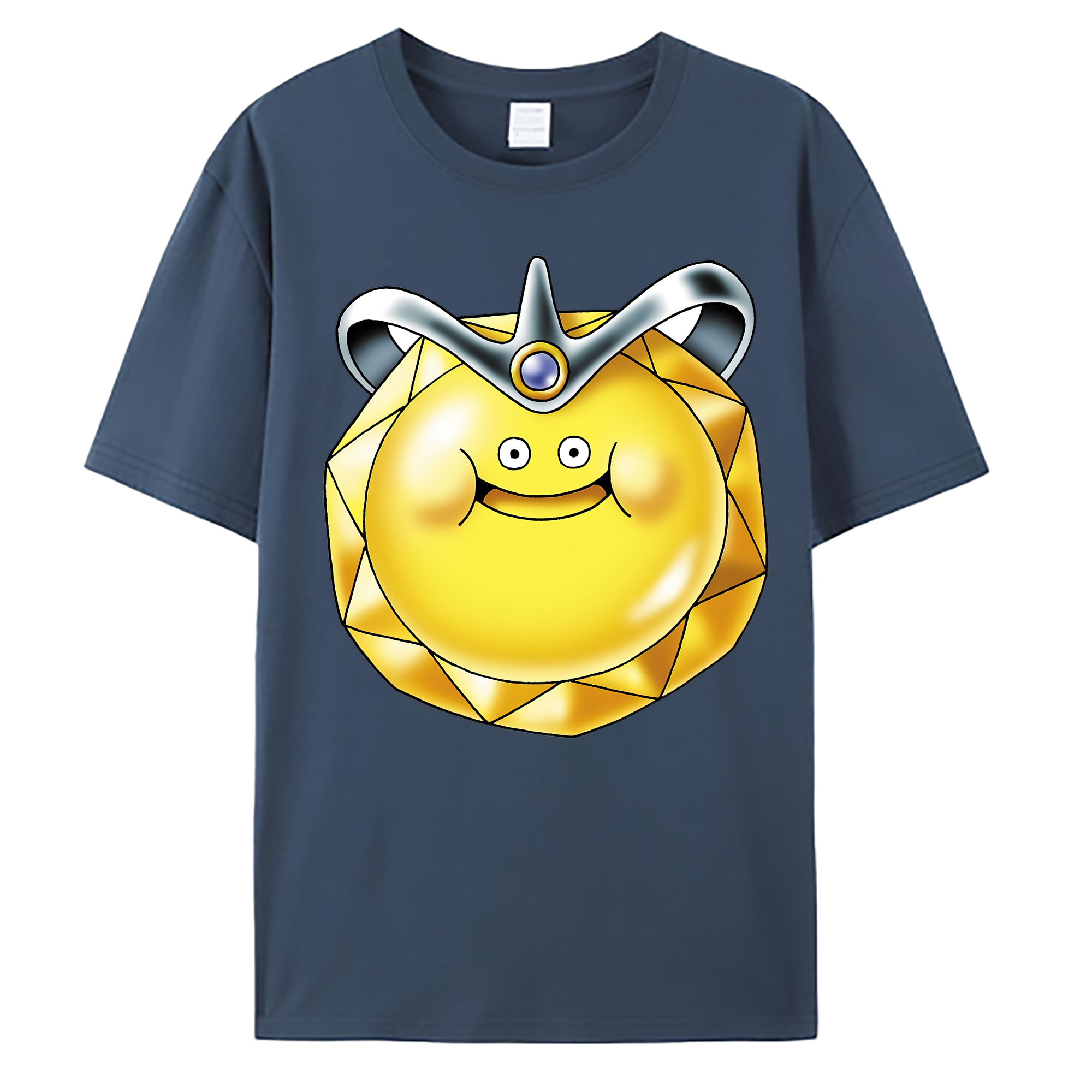 （画像用） ドラゴンクエスト Doragon Kuesuto Dragon Quest 綿100％ メンズ半袖Tシャツ｜肌触りやわらか＆通気性