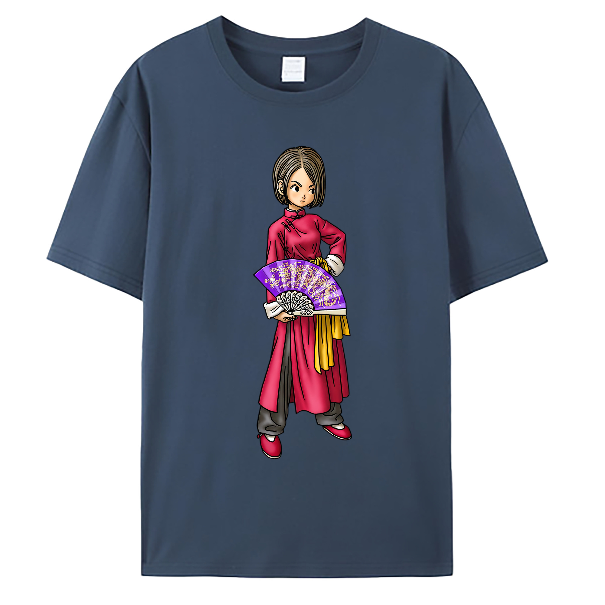 （画像用） ドラゴンクエスト Doragon Kuesuto Dragon Quest 綿100％ メンズ半袖Tシャツ｜肌触りやわらか＆通気性