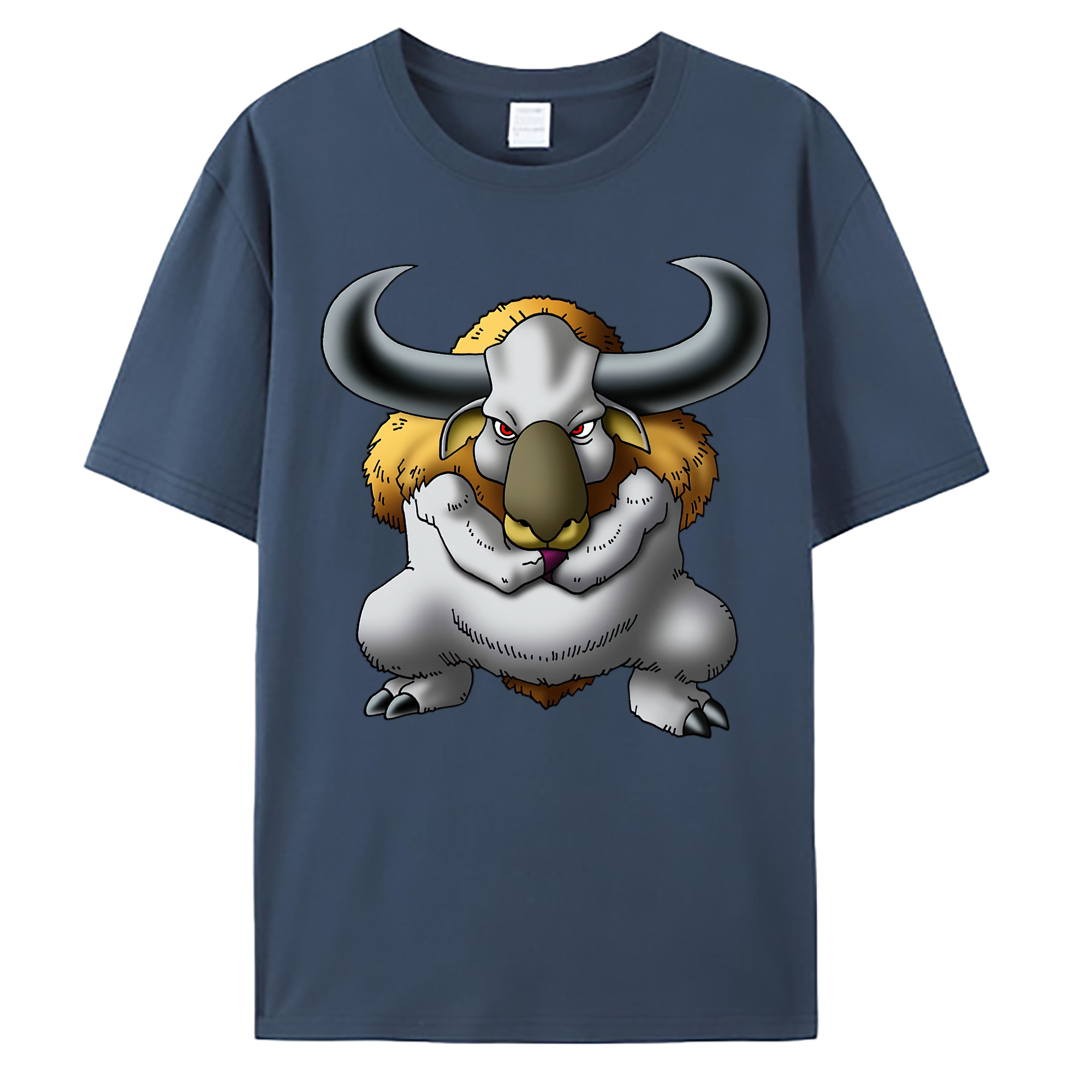 （画像用） ドラゴンクエスト Doragon Kuesuto Dragon Quest 綿100％ メンズ半袖Tシャツ｜肌触りやわらか＆通気性