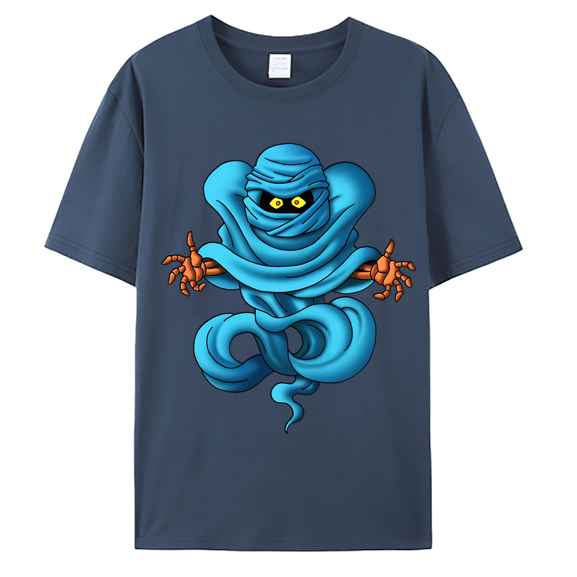 （画像用） ドラゴンクエスト Doragon Kuesuto Dragon Quest 綿100％ メンズ半袖Tシャツ｜肌触りやわらか＆通気性