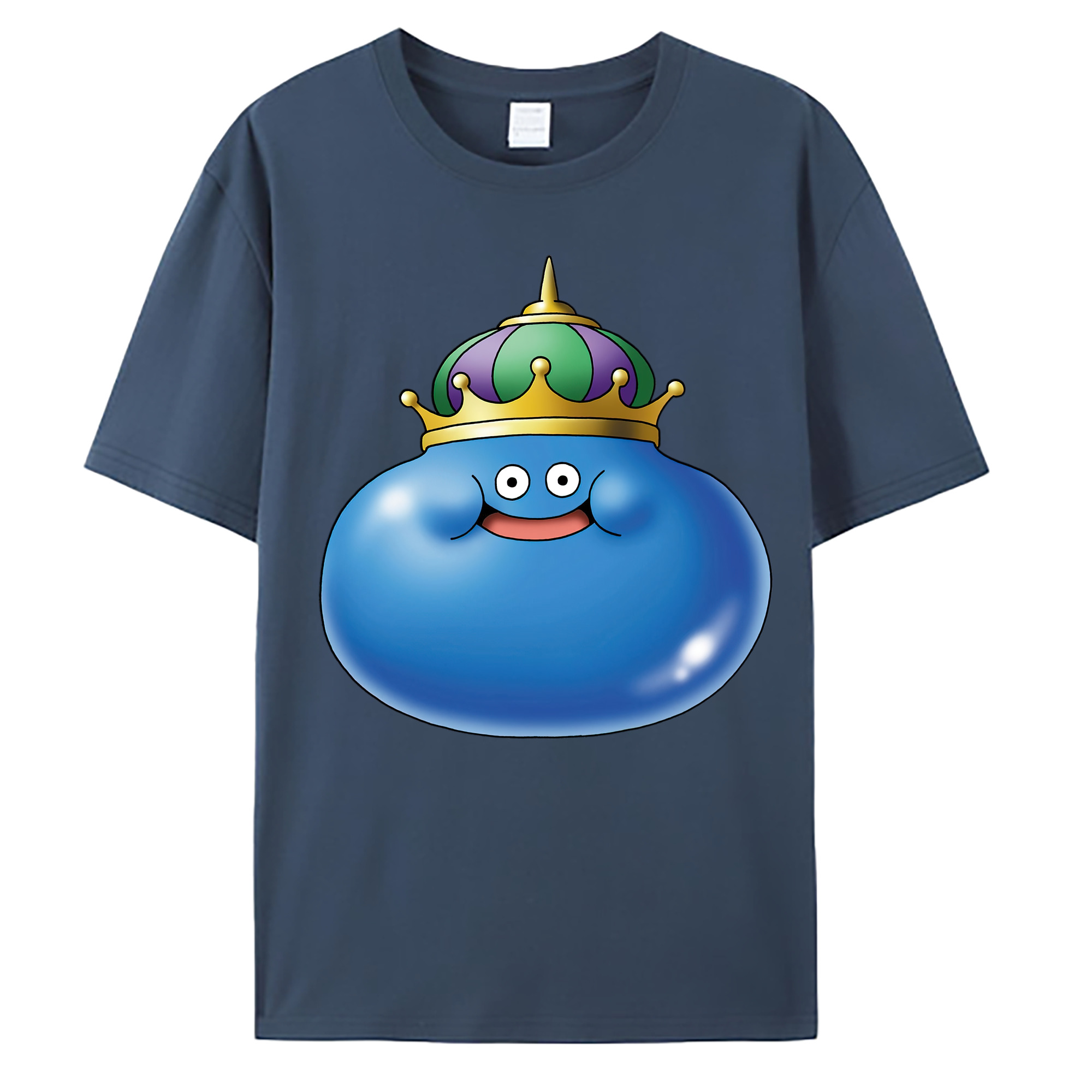 （画像用） ドラゴンクエスト Doragon Kuesuto Dragon Quest 綿100％ メンズ半袖Tシャツ｜肌触りやわらか＆通気性