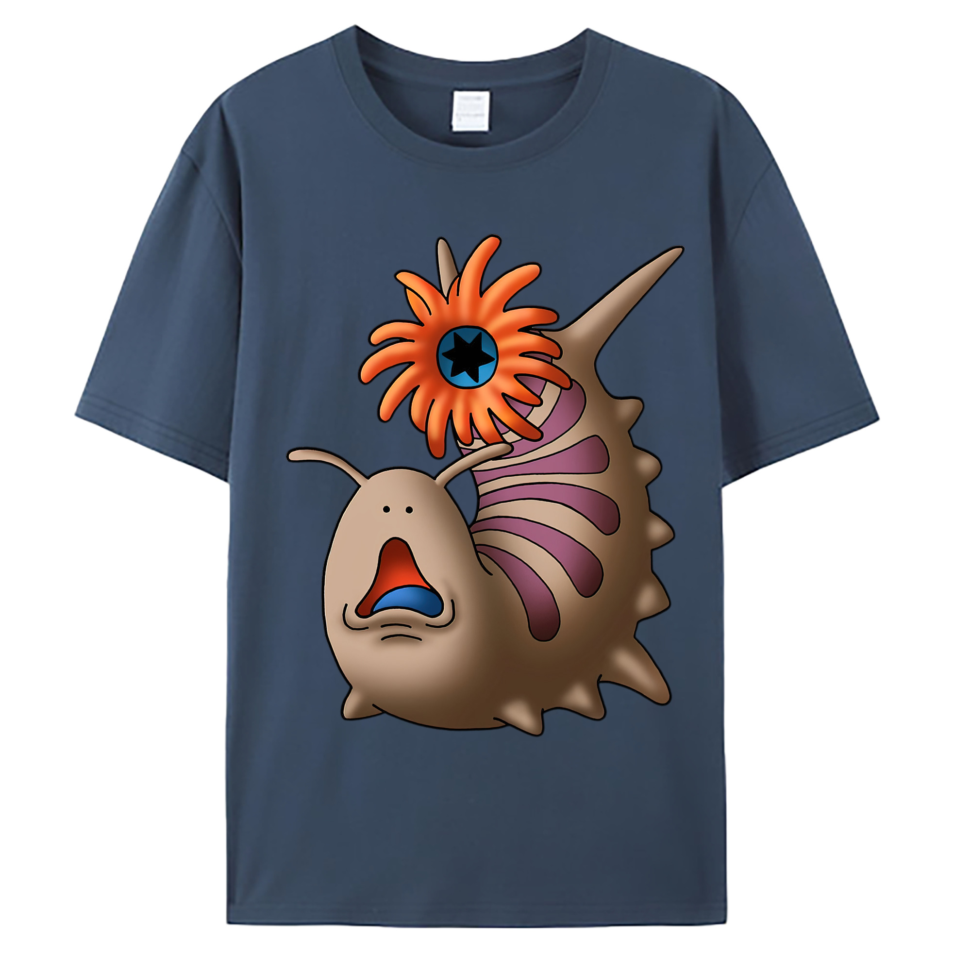 （画像用） ドラゴンクエスト Doragon Kuesuto Dragon Quest 綿100％ メンズ半袖Tシャツ｜肌触りやわらか＆通気性