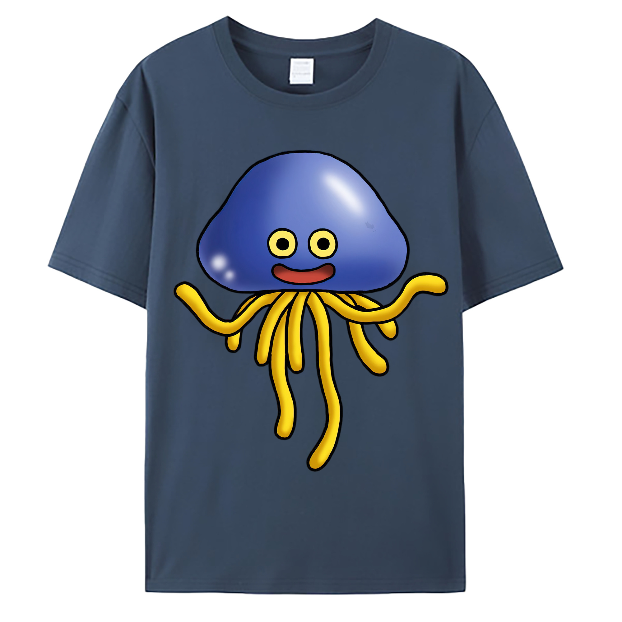 （画像用） ドラゴンクエスト Doragon Kuesuto Dragon Quest 綿100％ メンズ半袖Tシャツ｜肌触りやわらか＆通気性