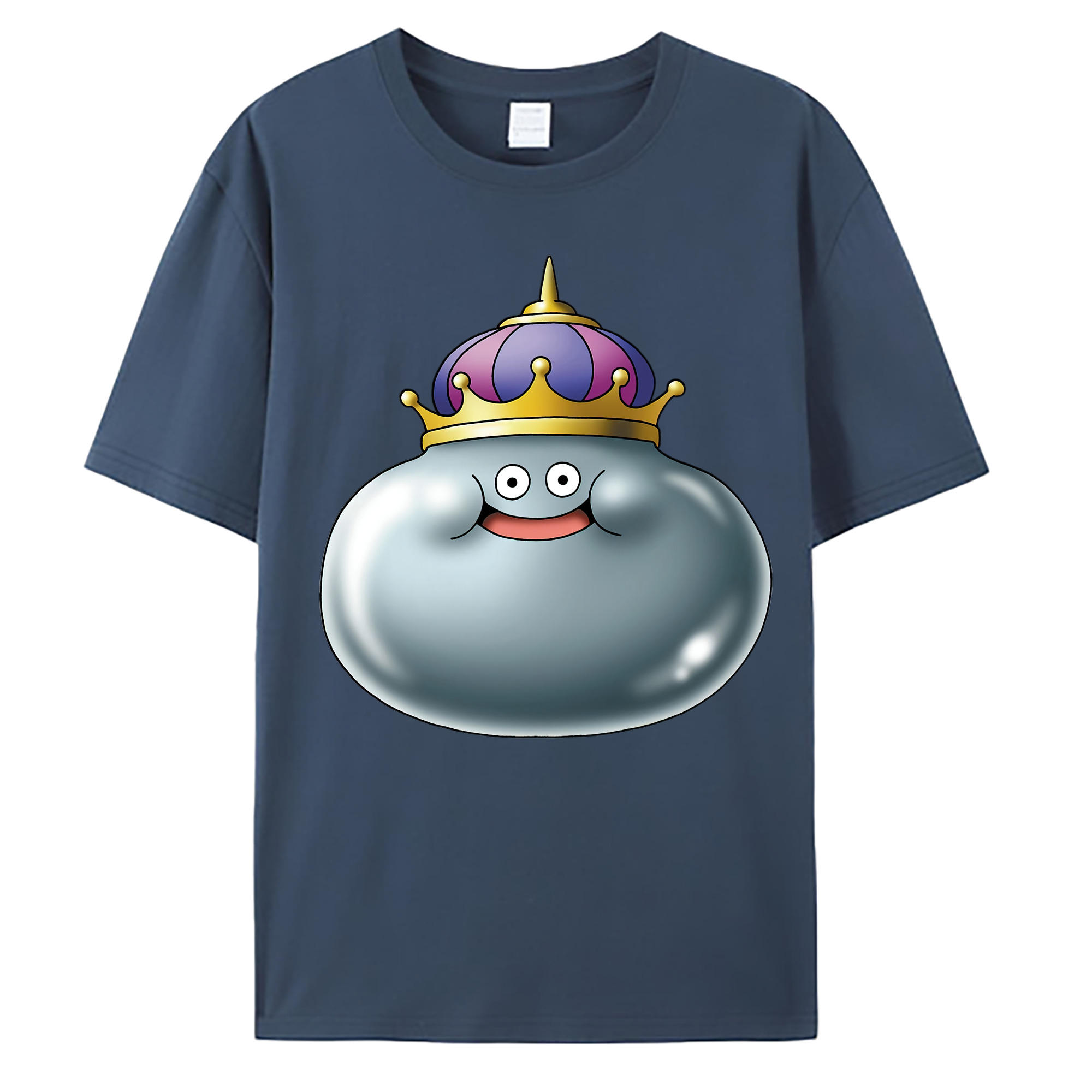 （画像用） ドラゴンクエスト Doragon Kuesuto Dragon Quest 綿100％ メンズ半袖Tシャツ｜肌触りやわらか＆通気性