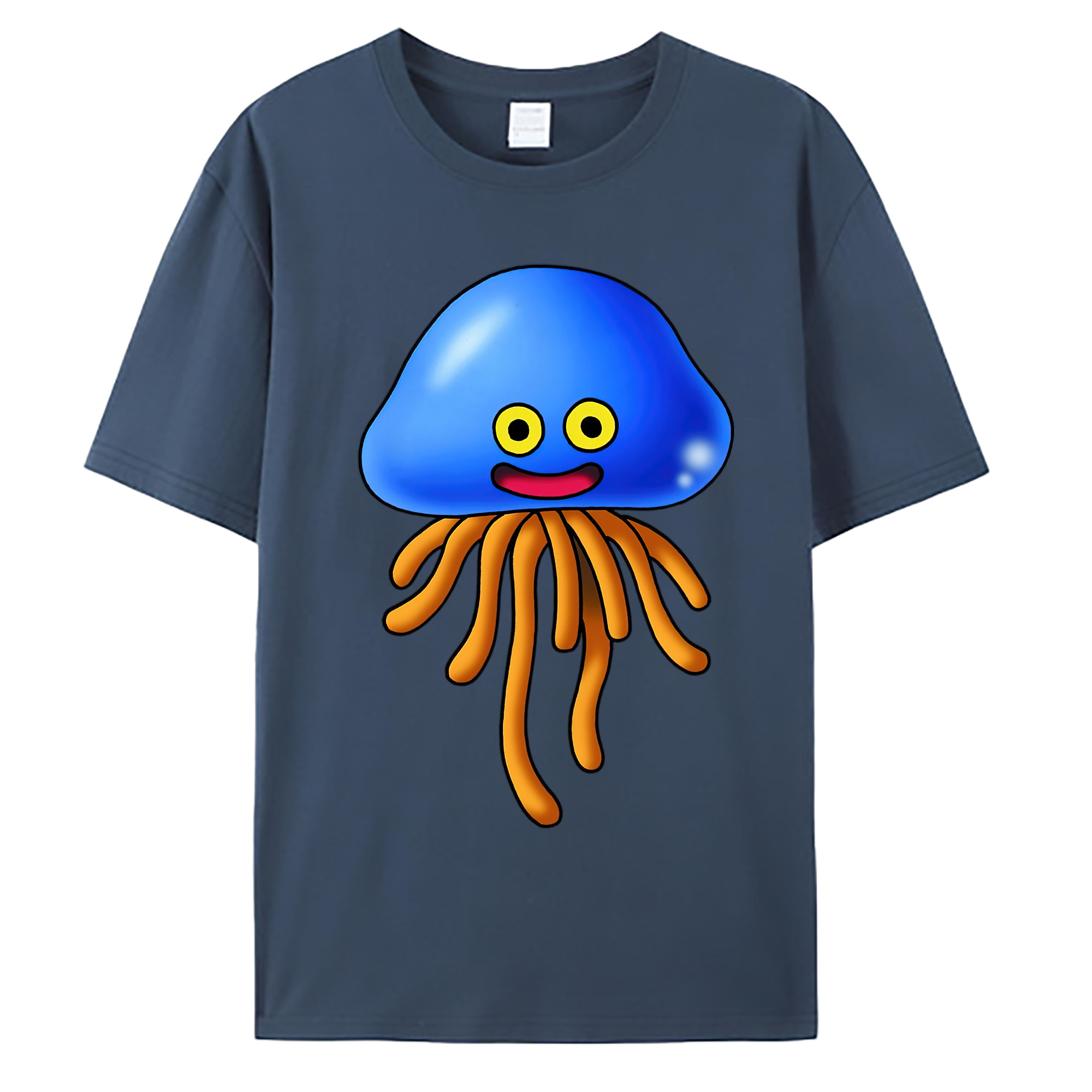 （画像用） ドラゴンクエスト Doragon Kuesuto Dragon Quest 綿100％ メンズ半袖Tシャツ｜肌触りやわらか＆通気性