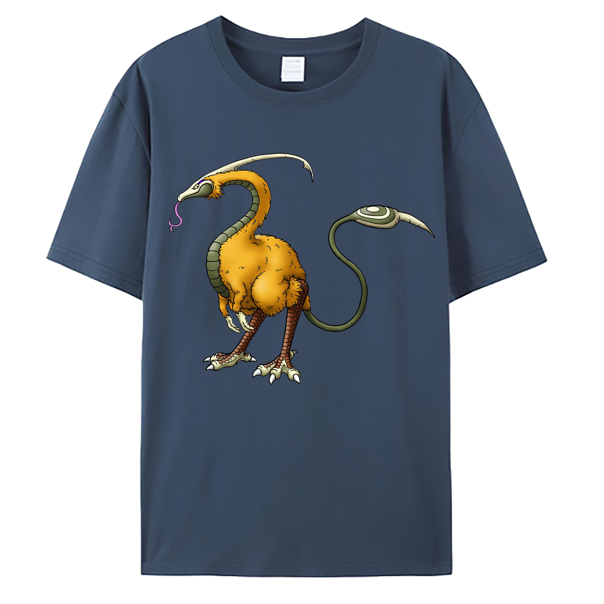 （画像用） ドラゴンクエスト Doragon Kuesuto Dragon Quest 綿100％ メンズ半袖Tシャツ｜肌触りやわらか＆通気性