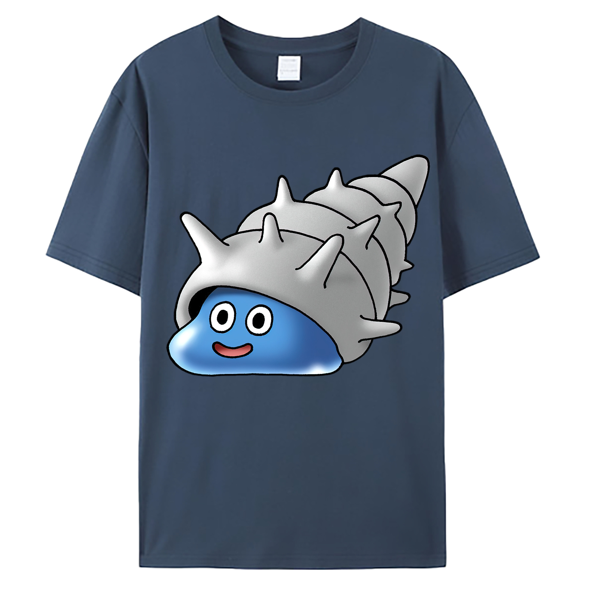 （画像用） ドラゴンクエスト Doragon Kuesuto Dragon Quest 綿100％ メンズ半袖Tシャツ｜肌触りやわらか＆通気性