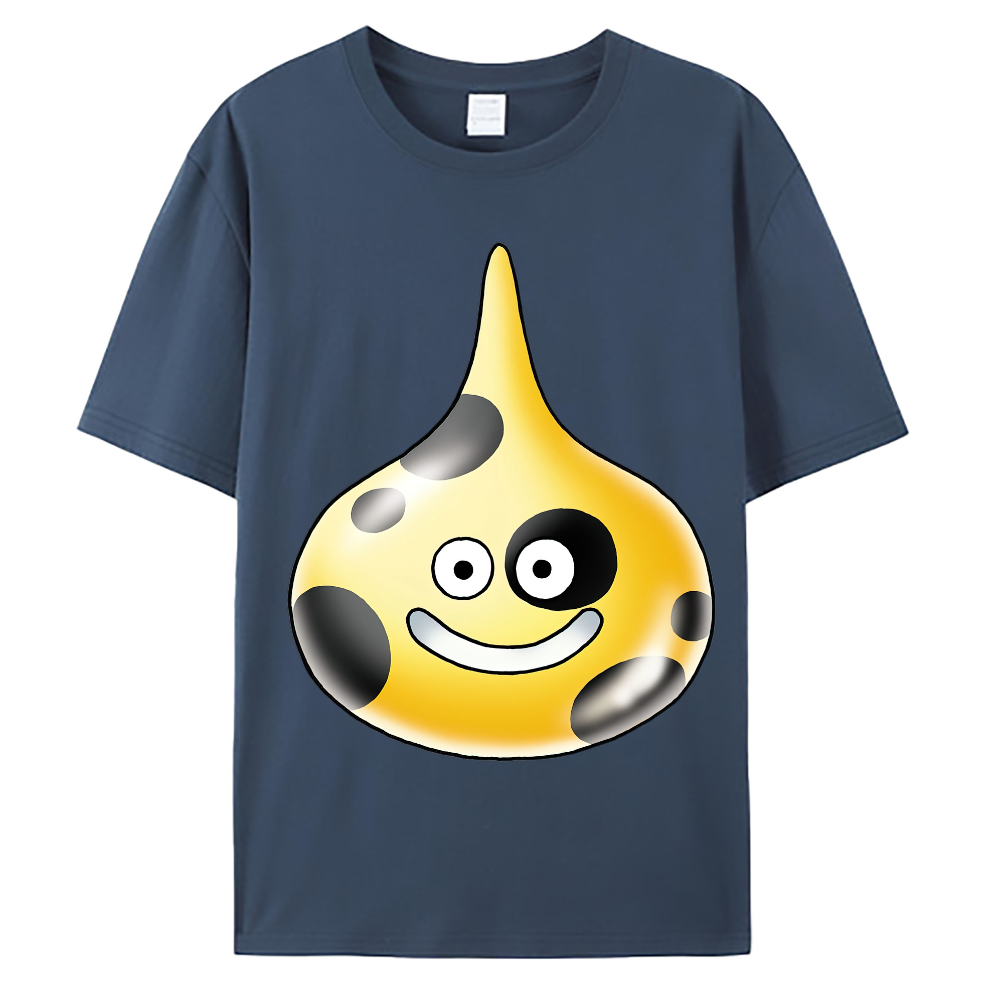 （画像用） ドラゴンクエスト Doragon Kuesuto Dragon Quest 綿100％ メンズ半袖Tシャツ｜肌触りやわらか＆通気性